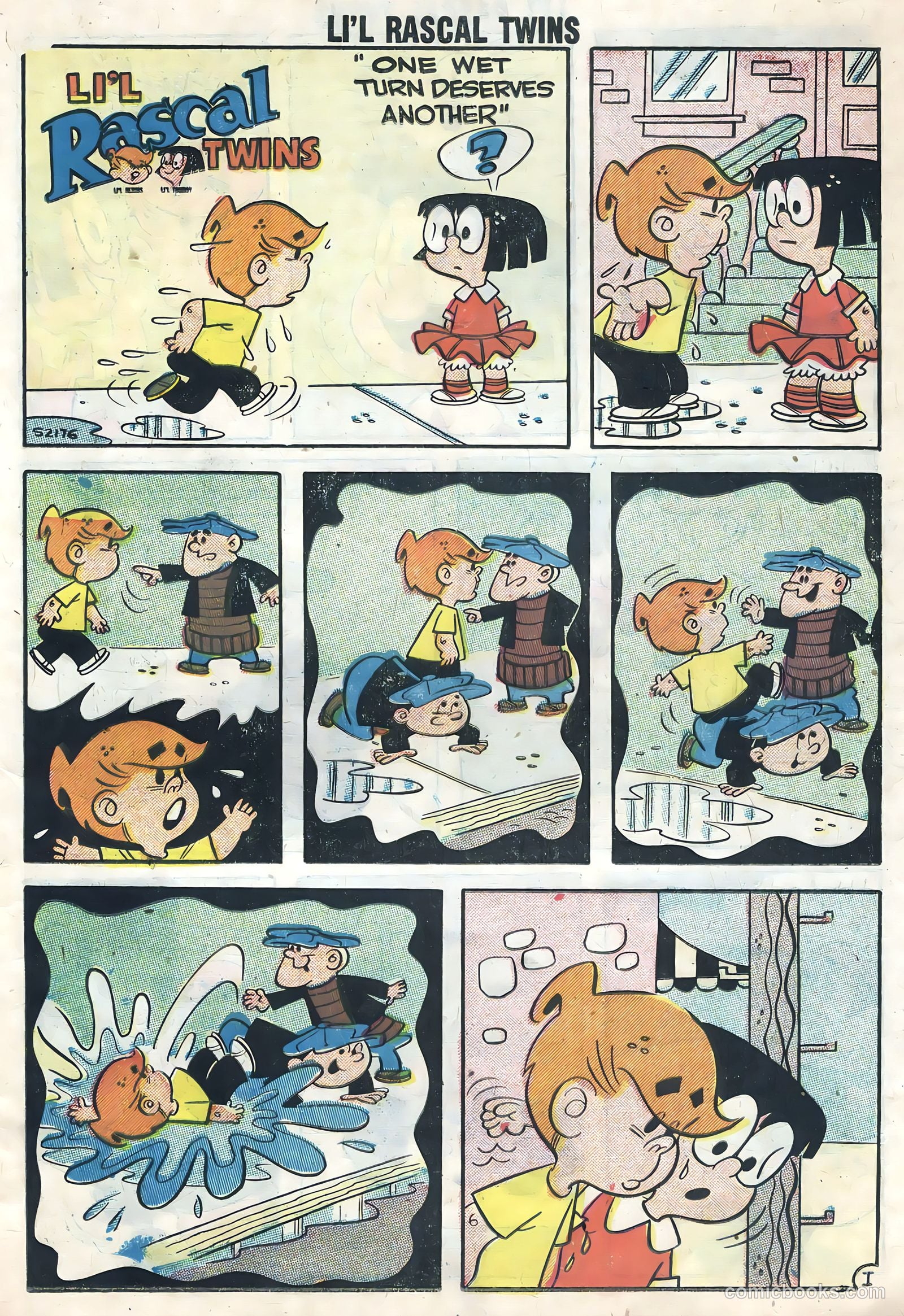 Li'l Rascal Twins #8 (1958) — page 19 of 36