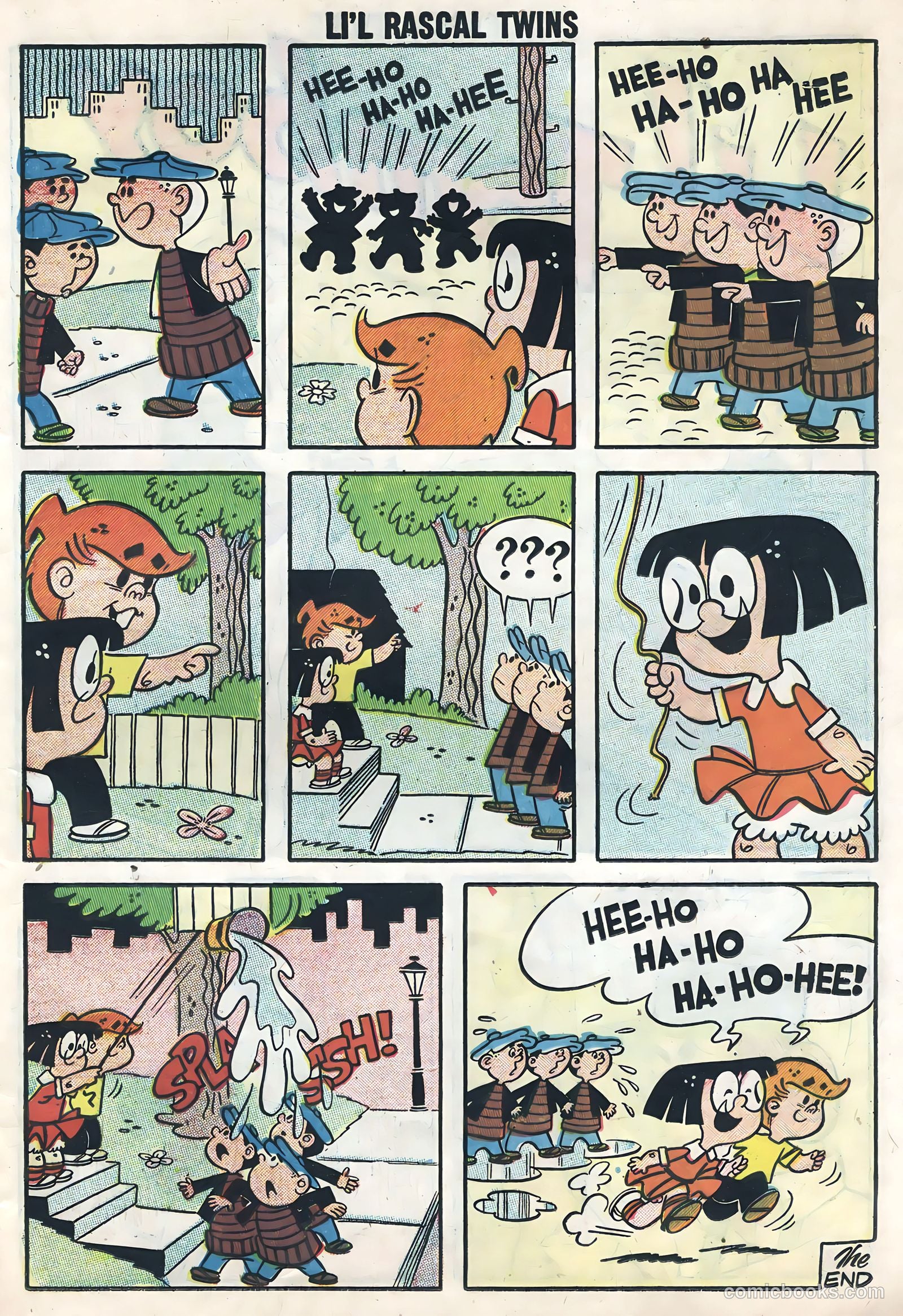 Li'l Rascal Twins #8 (1958) — page 21 of 36