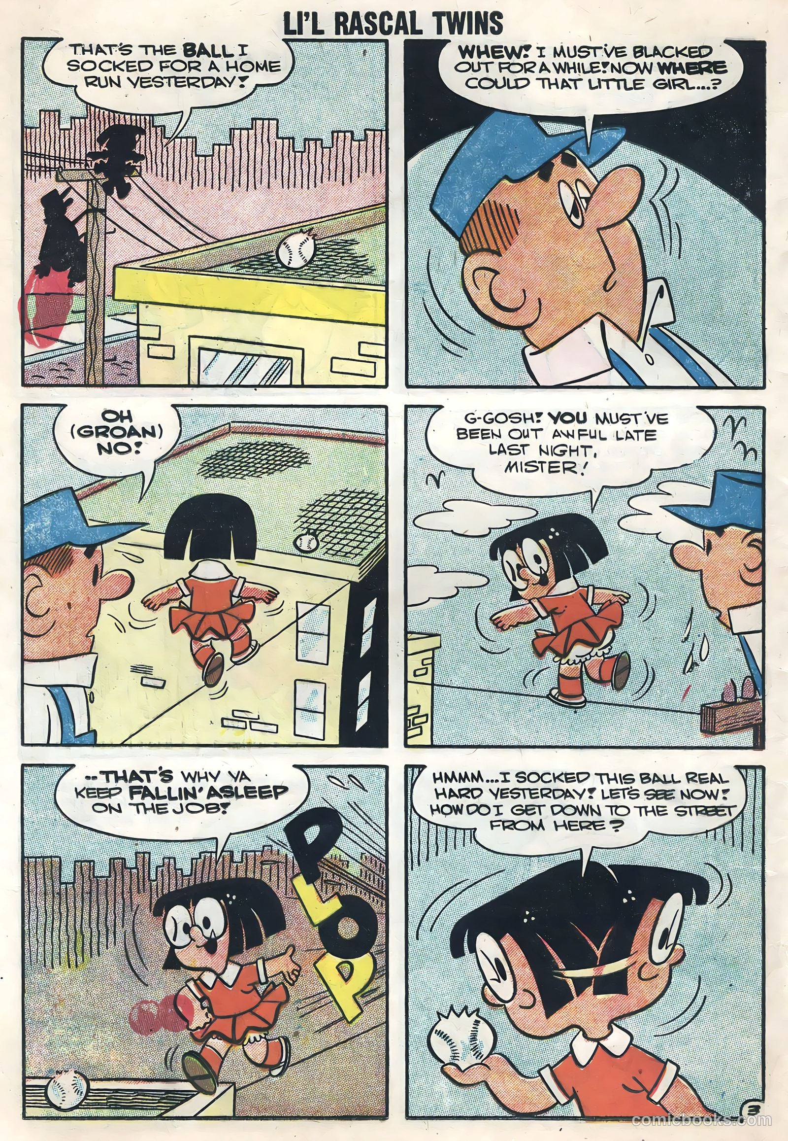 Li'l Rascal Twins #8 (1958) — page 24 of 36