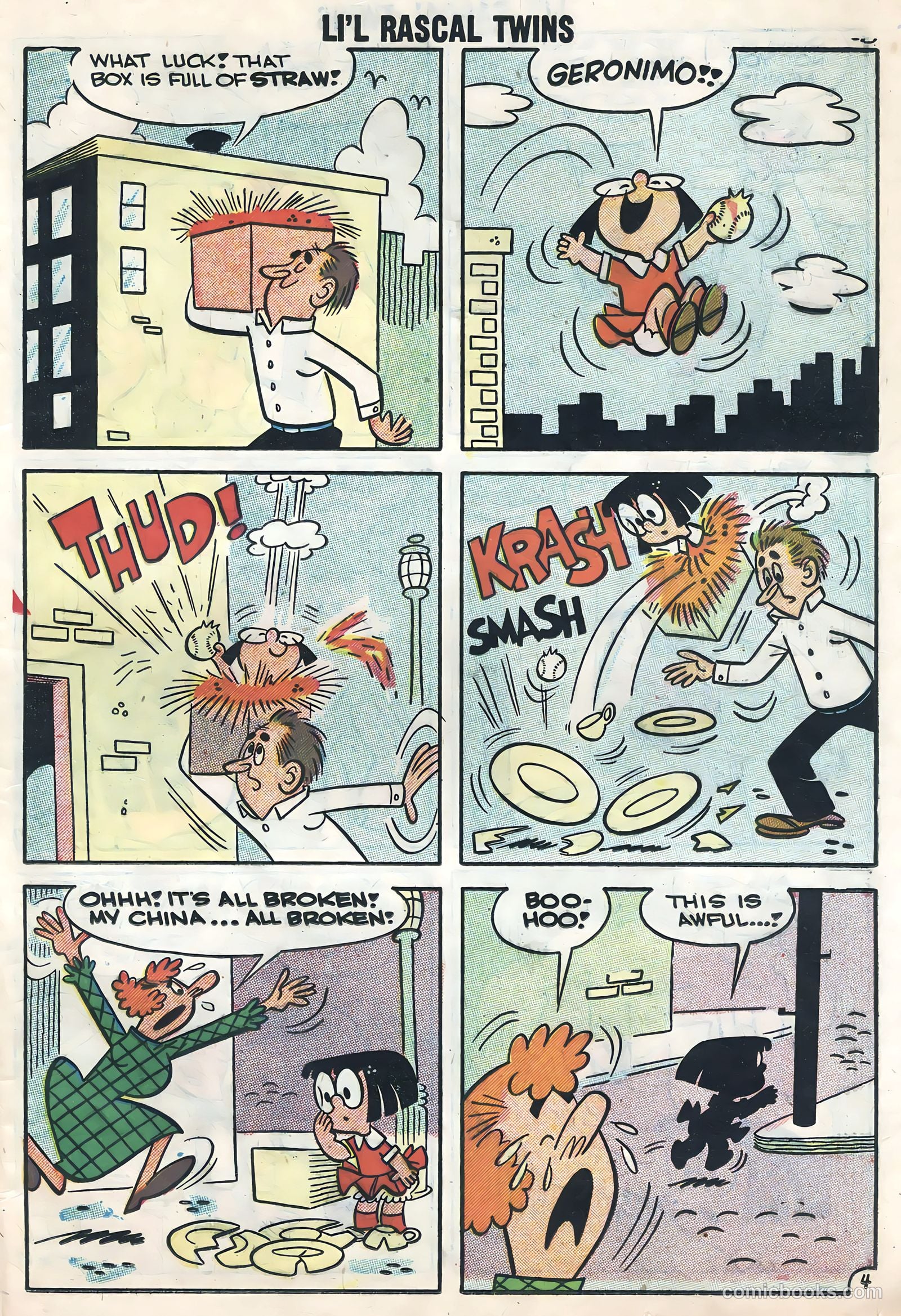 Li'l Rascal Twins #8 (1958) — page 25 of 36