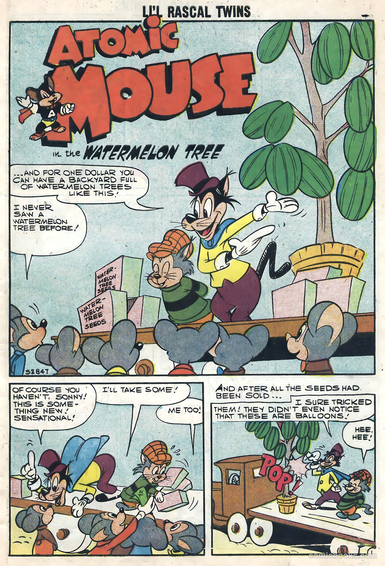 Li'l Rascal Twins #8 (1958) — page 27 of 36
