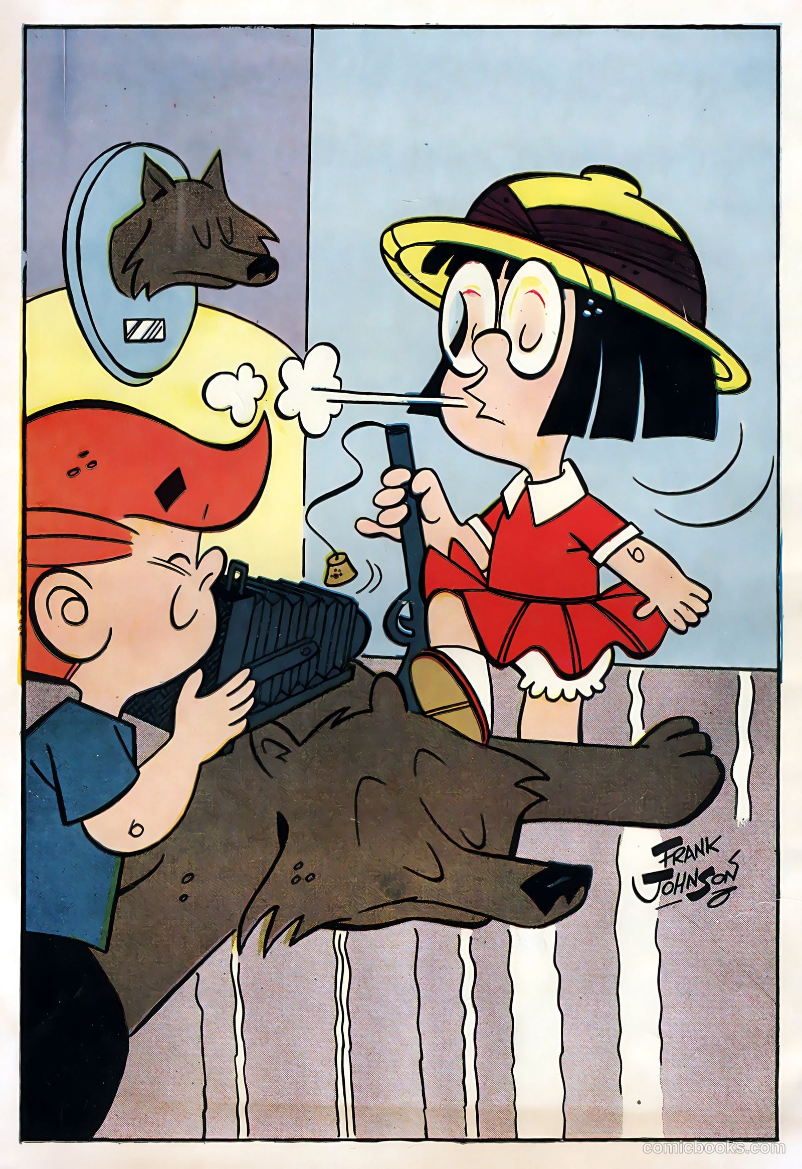 Li'l Rascal Twins #8 (1958) — page 36 of 36