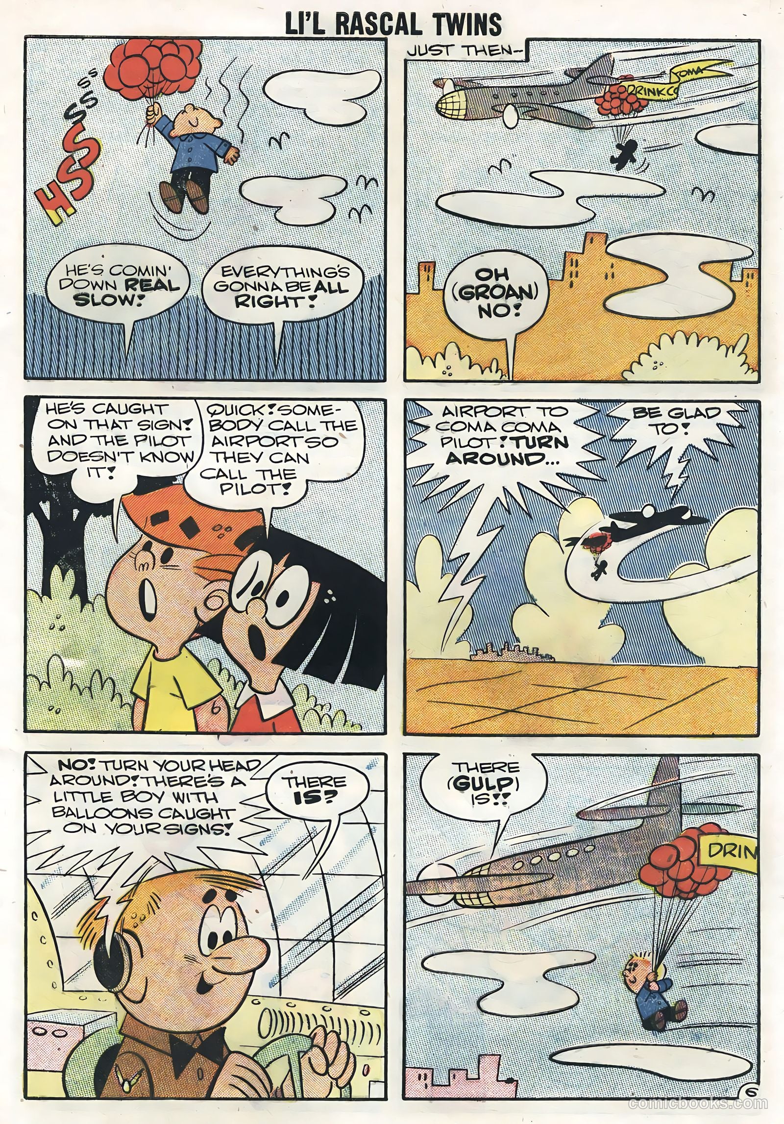 Li'l Rascal Twins #9 (1958) — page 9 of 36