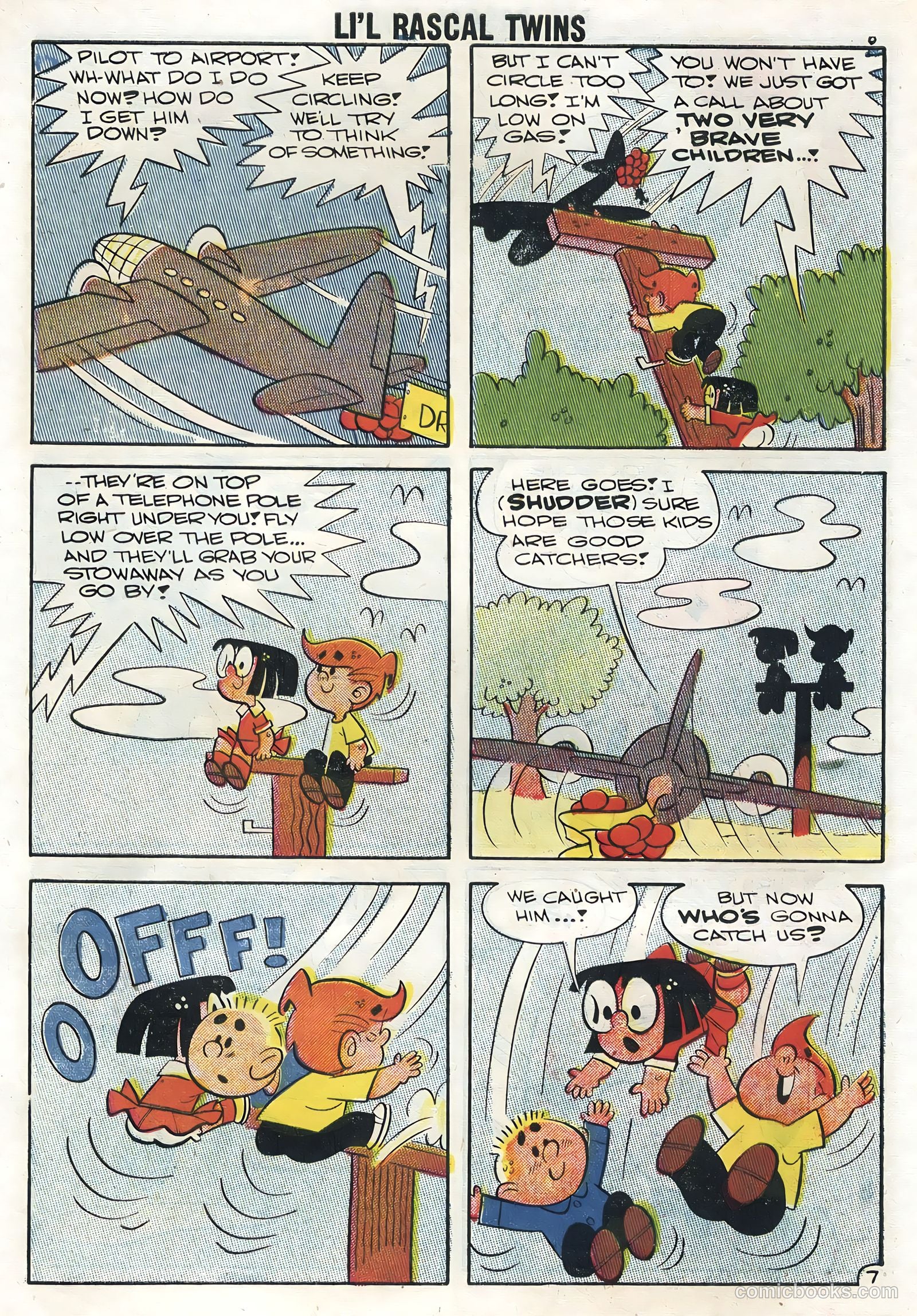 Li'l Rascal Twins #9 (1958) — page 10 of 36