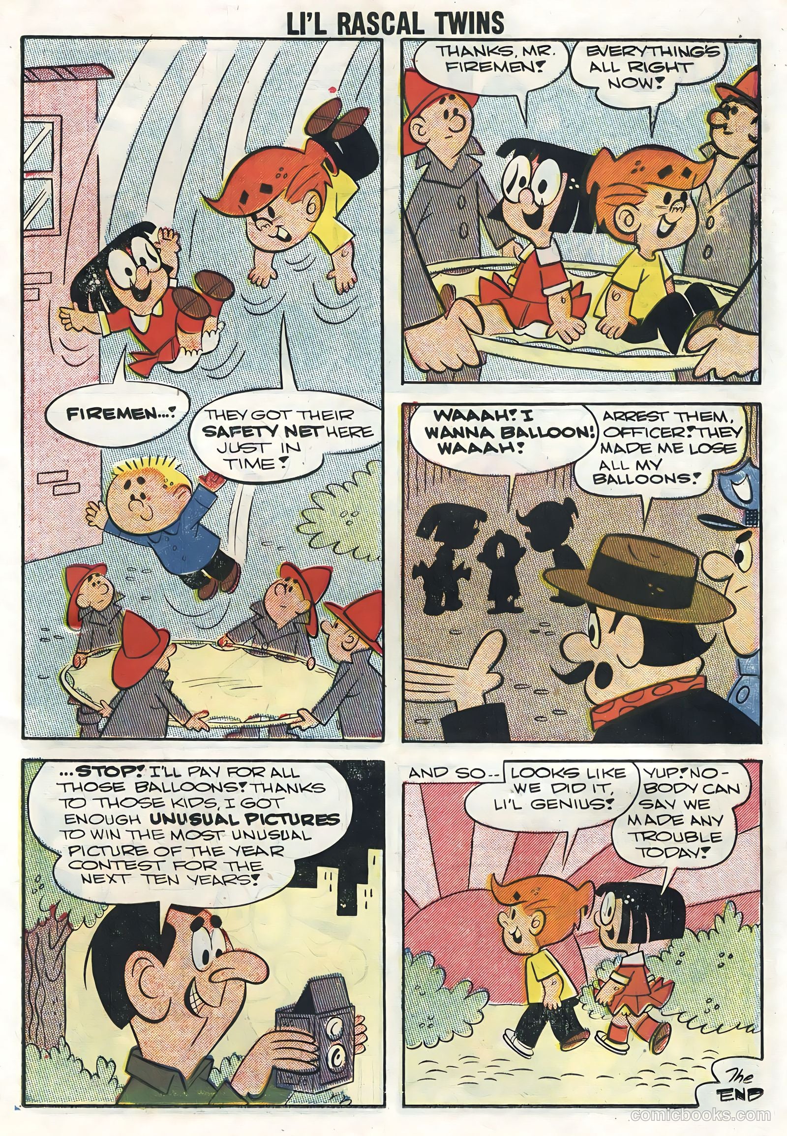 Li'l Rascal Twins #9 (1958) — page 11 of 36