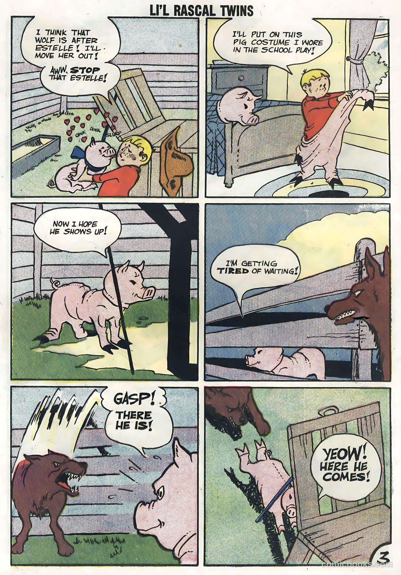 Li'l Rascal Twins #9 (1958) — page 24 of 36