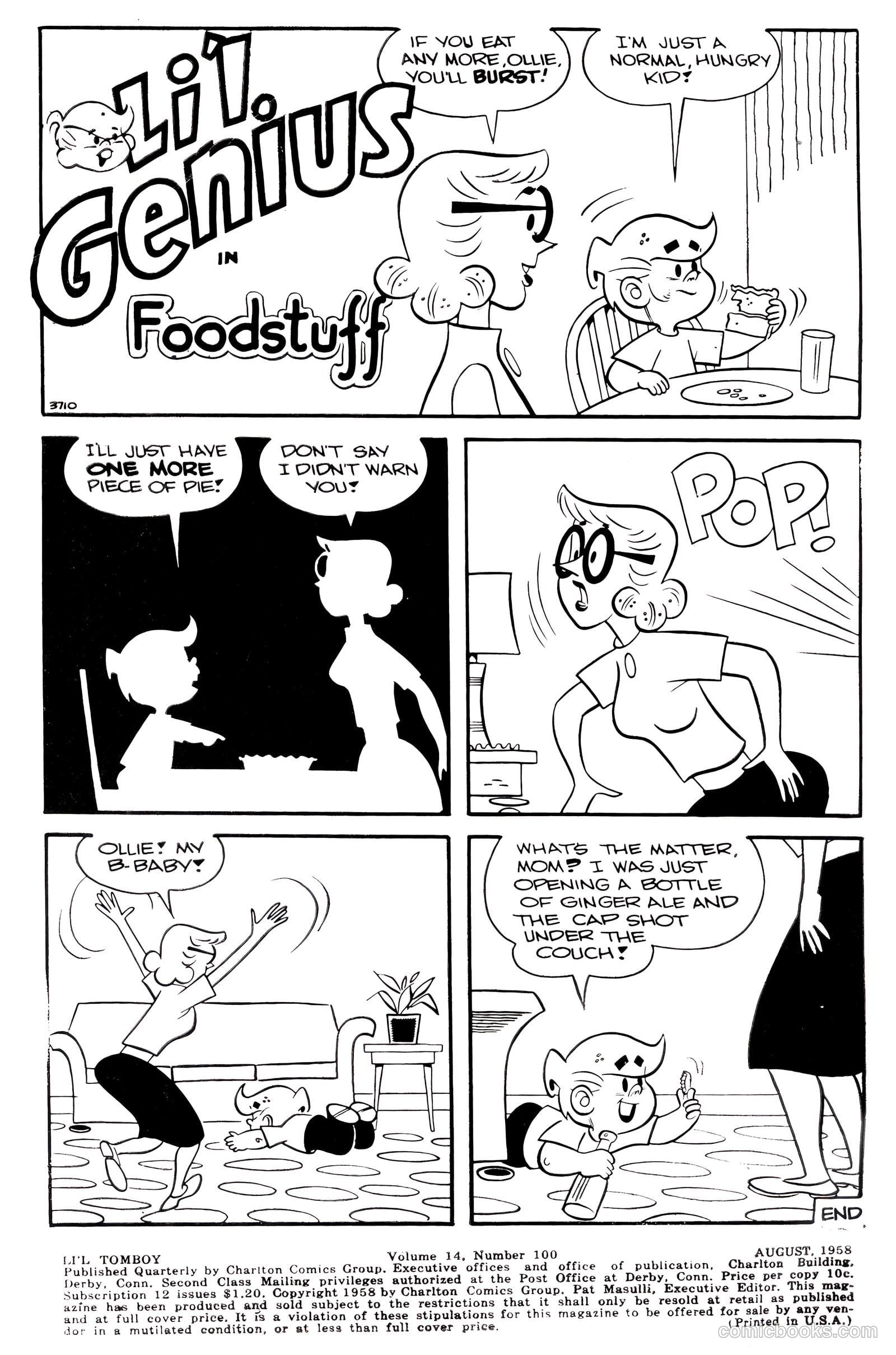 Li'l Tomboy #100 (1958) — page 2 of 36