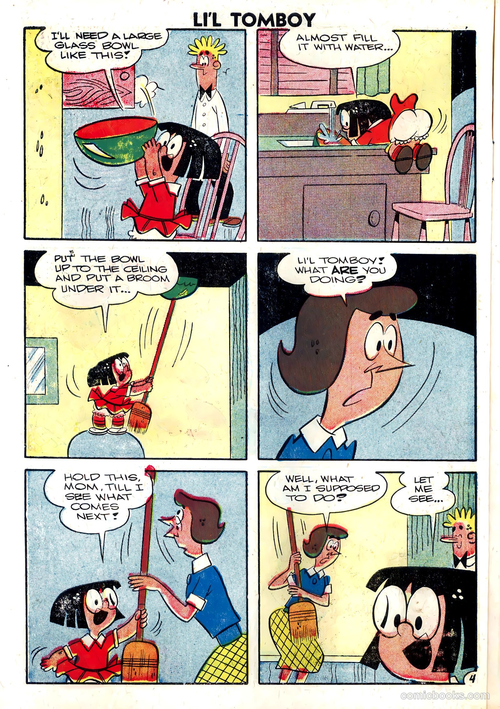 Li'l Tomboy #100 (1958) — page 6 of 36