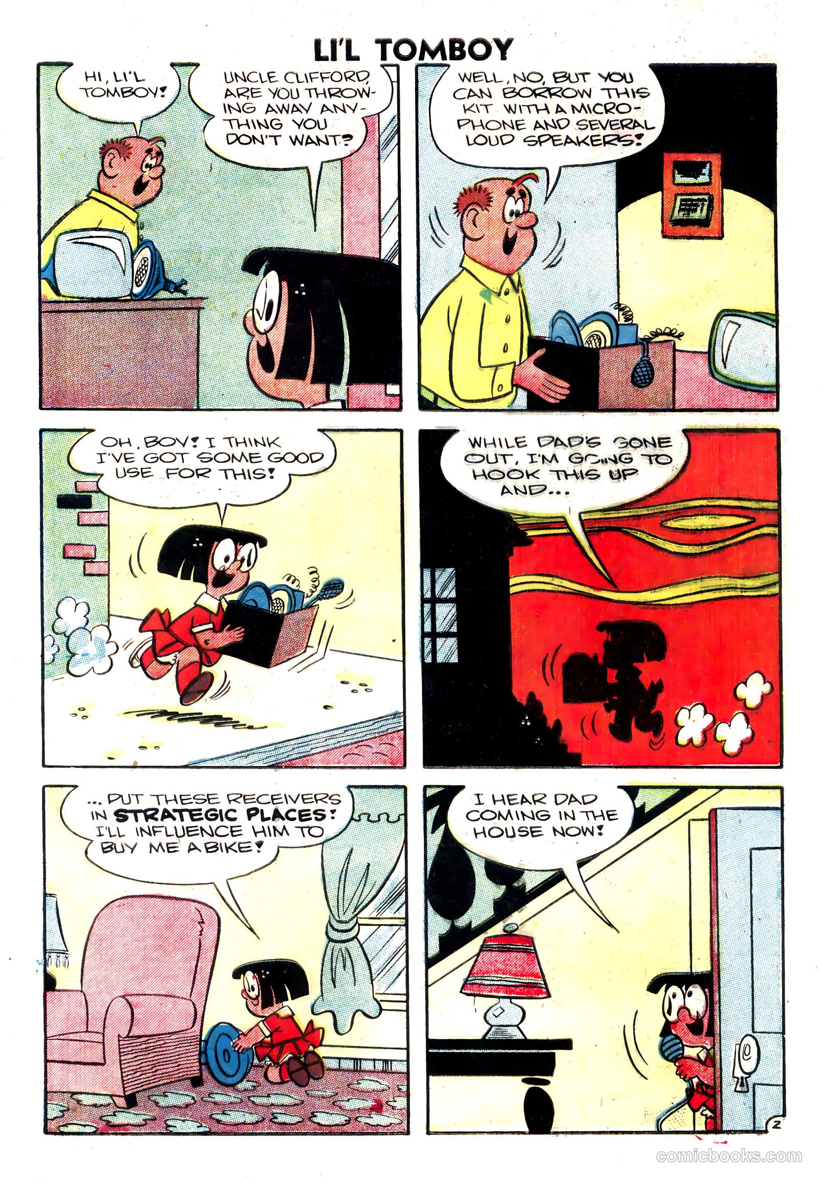 Li'l Tomboy #100 (1958) — page 9 of 36