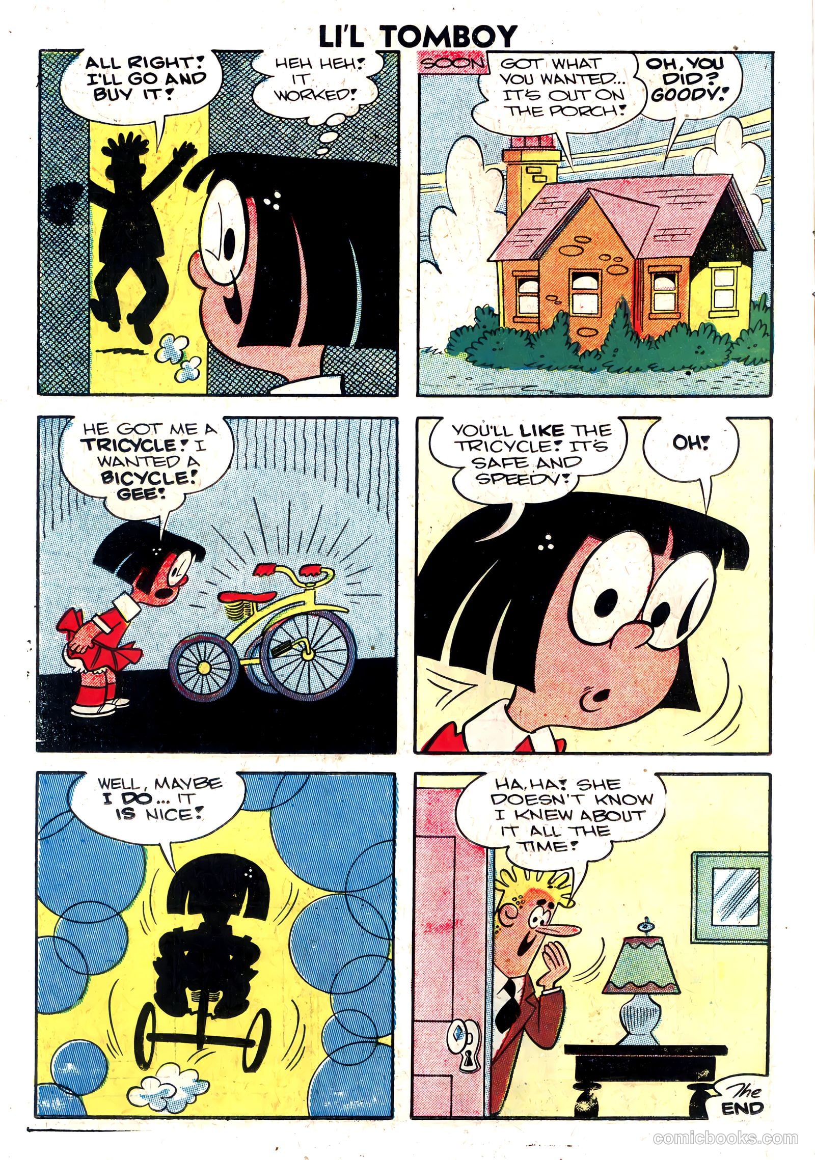 Li'l Tomboy #100 (1958) — page 14 of 36