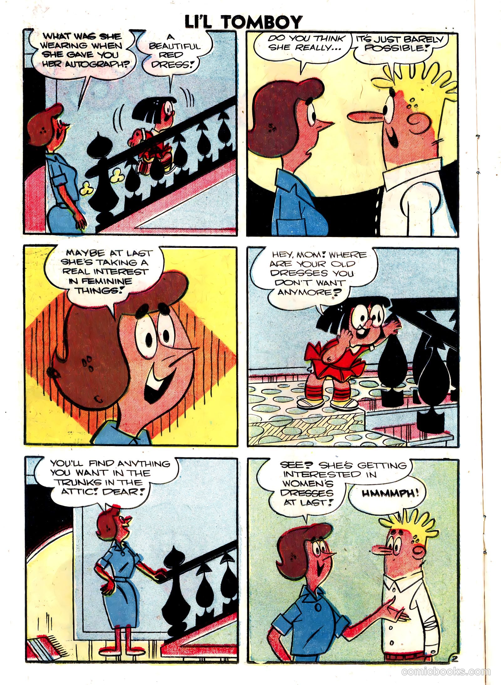 Li'l Tomboy #100 (1958) — page 16 of 36