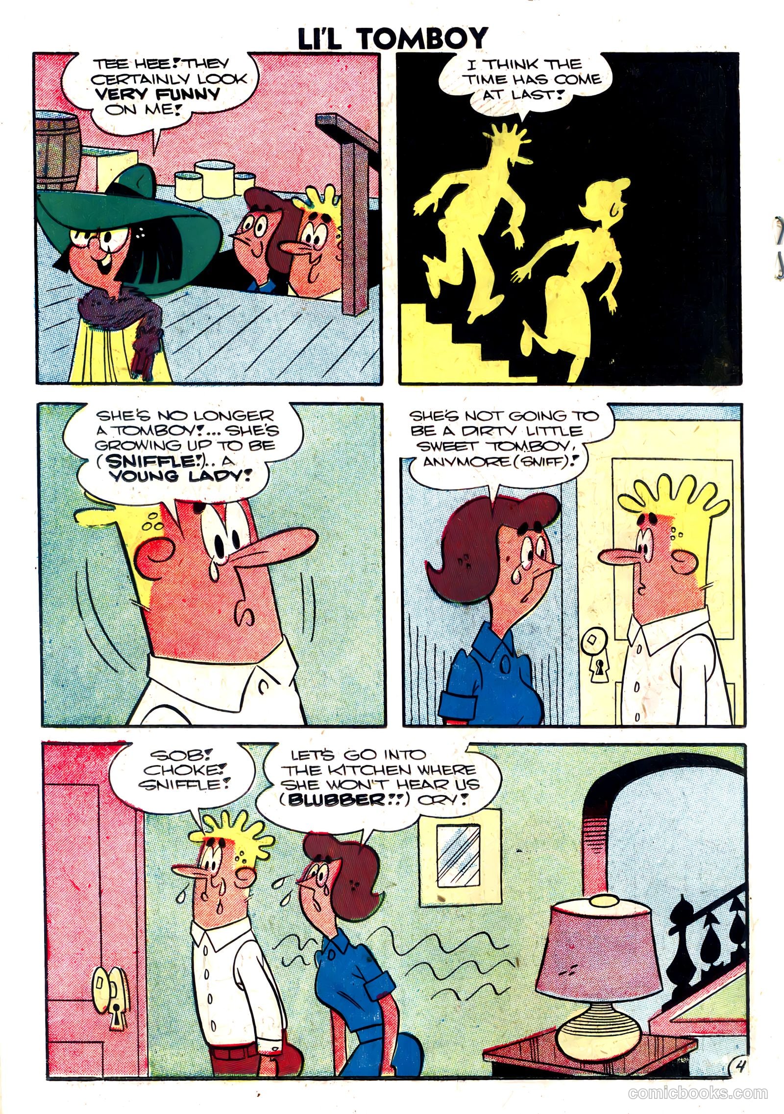 Li'l Tomboy #100 (1958) — page 18 of 36