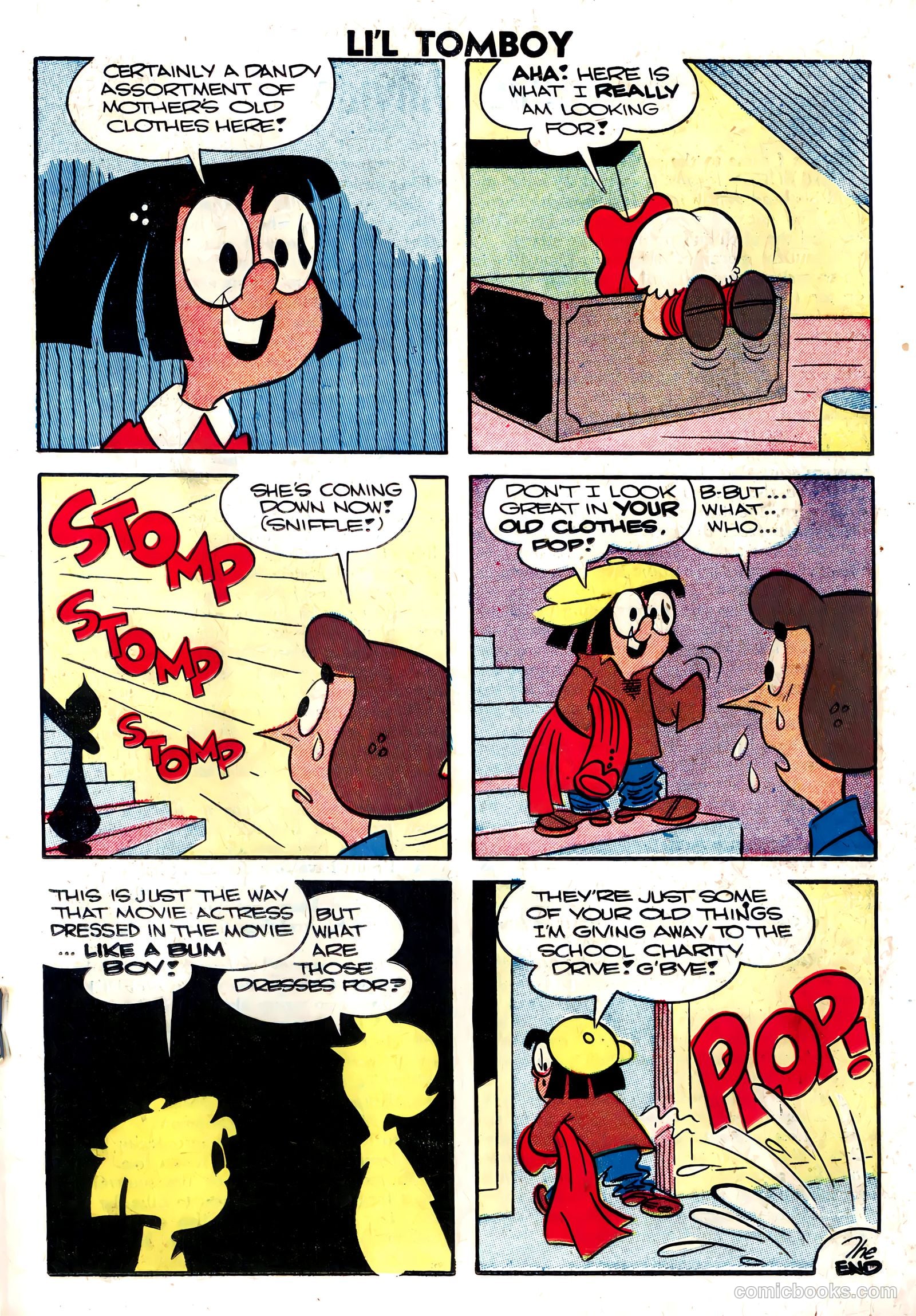 Li'l Tomboy #100 (1958) — page 19 of 36