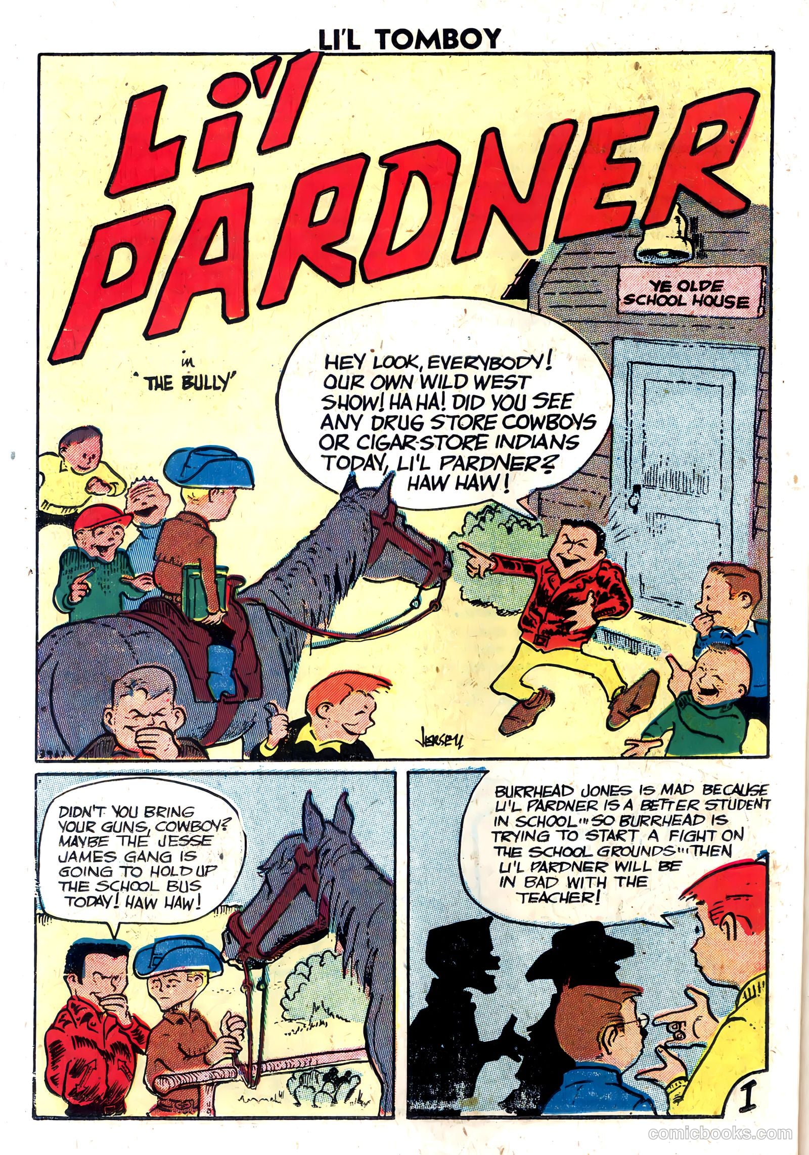 Li'l Tomboy #100 (1958) — page 22 of 36