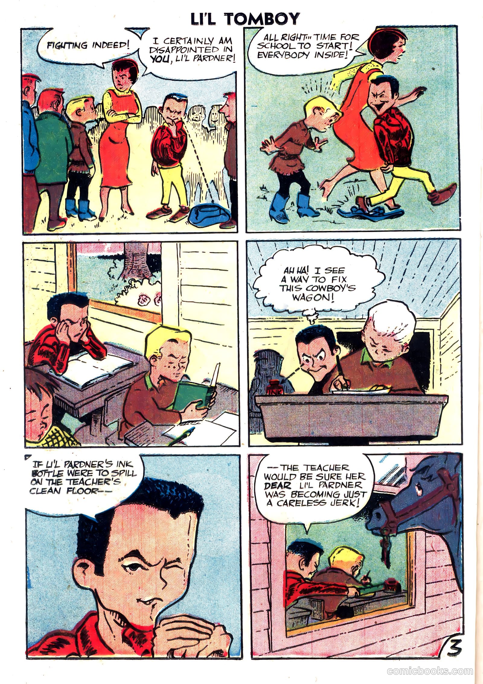 Li'l Tomboy #100 (1958) — page 24 of 36