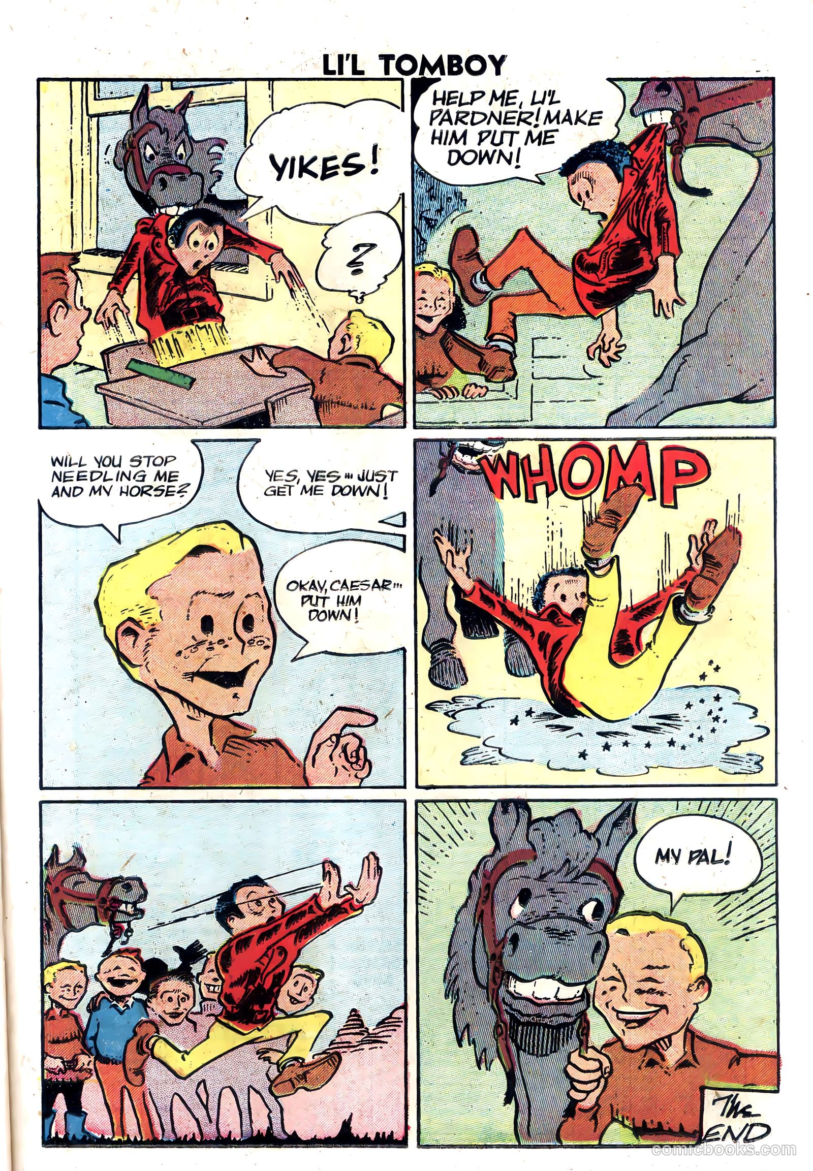 Li'l Tomboy #100 (1958) — page 25 of 36