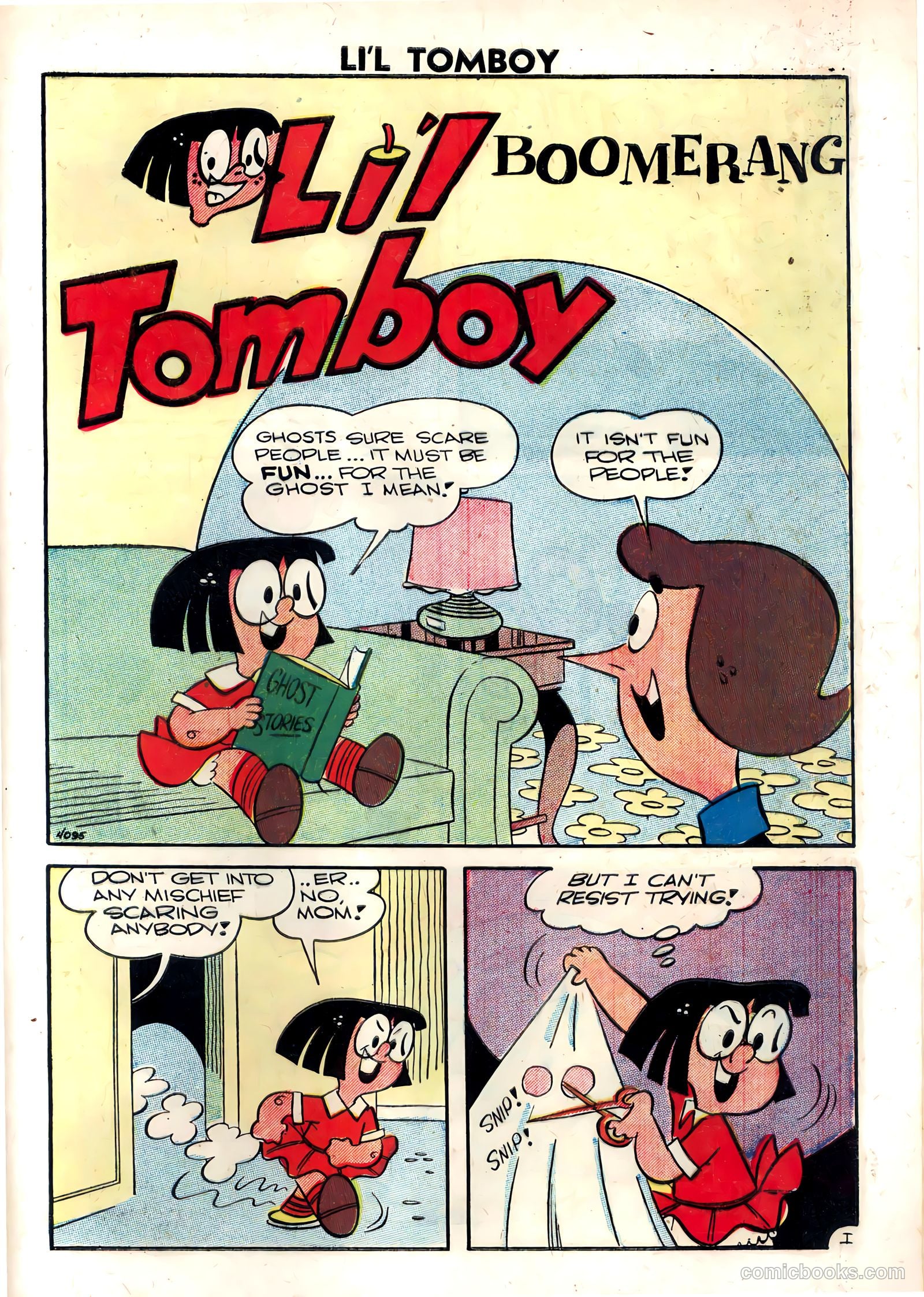 Li'l Tomboy #100 (1958) — page 29 of 36