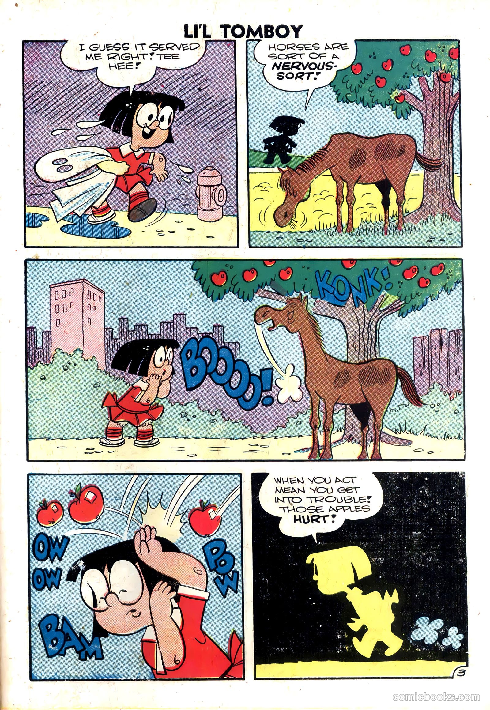 Li'l Tomboy #100 (1958) — page 31 of 36