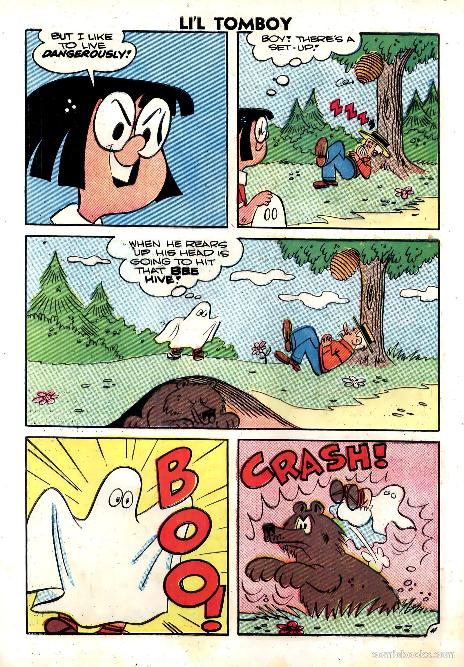 Li'l Tomboy #100 (1958) — page 32 of 36