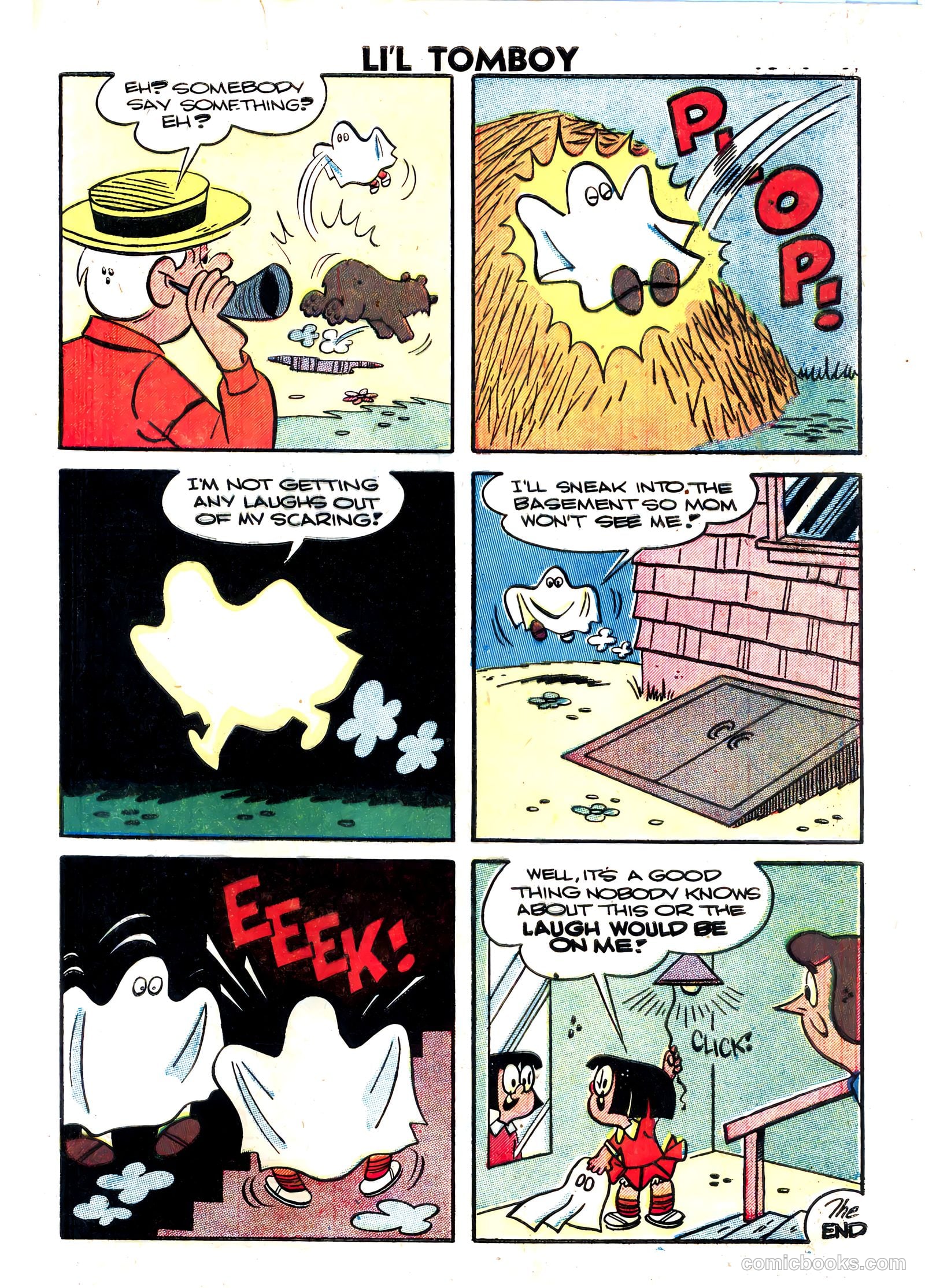 Li'l Tomboy #100 (1958) — page 33 of 36