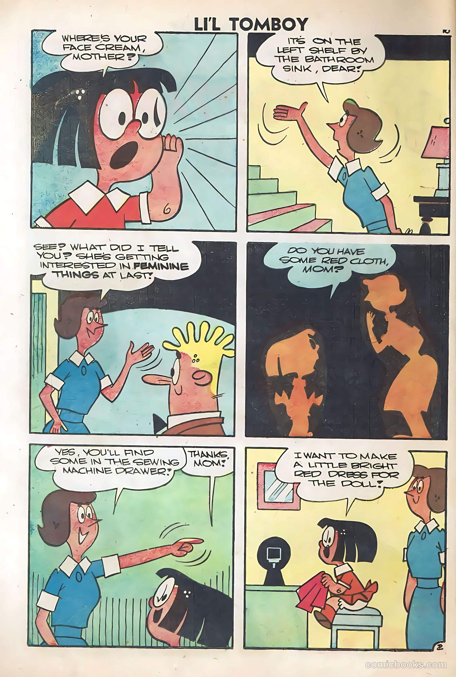 Li'l Tomboy #101 (1958) — page 12 of 36