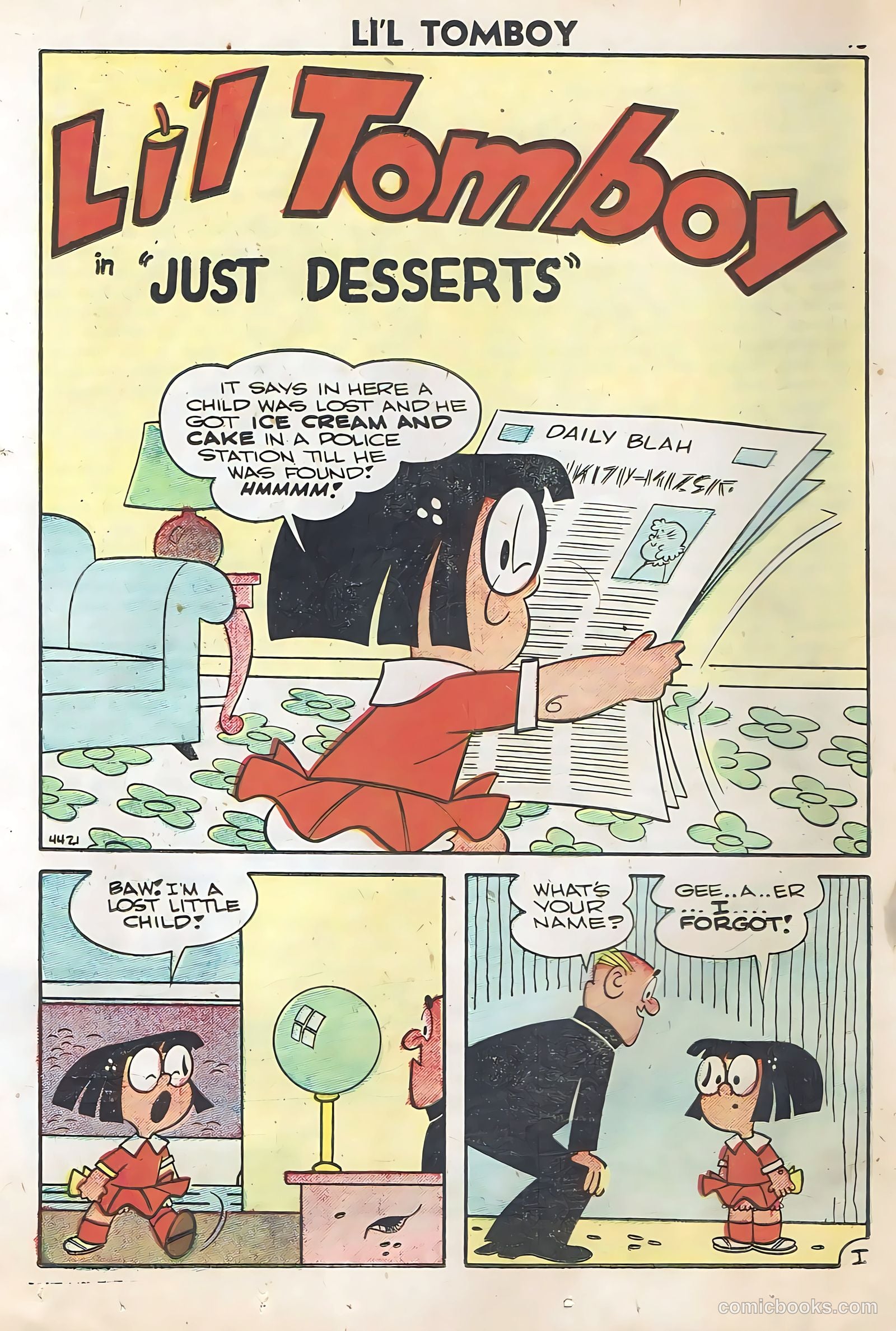 Li'l Tomboy #101 (1958) — page 18 of 36