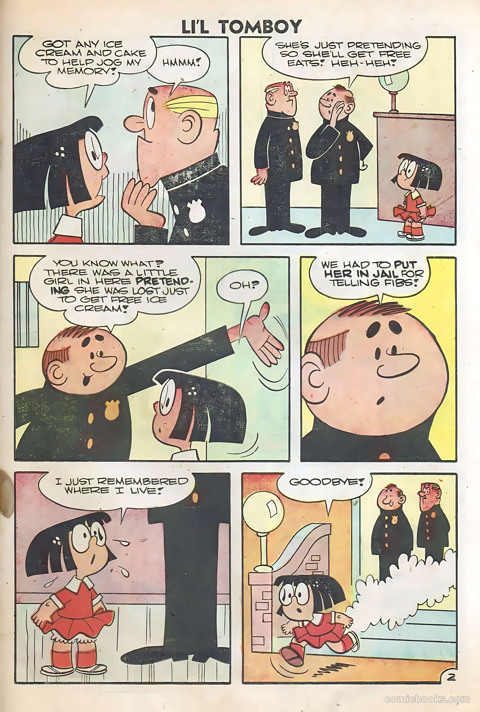 Li'l Tomboy #101 (1958) — page 19 of 36