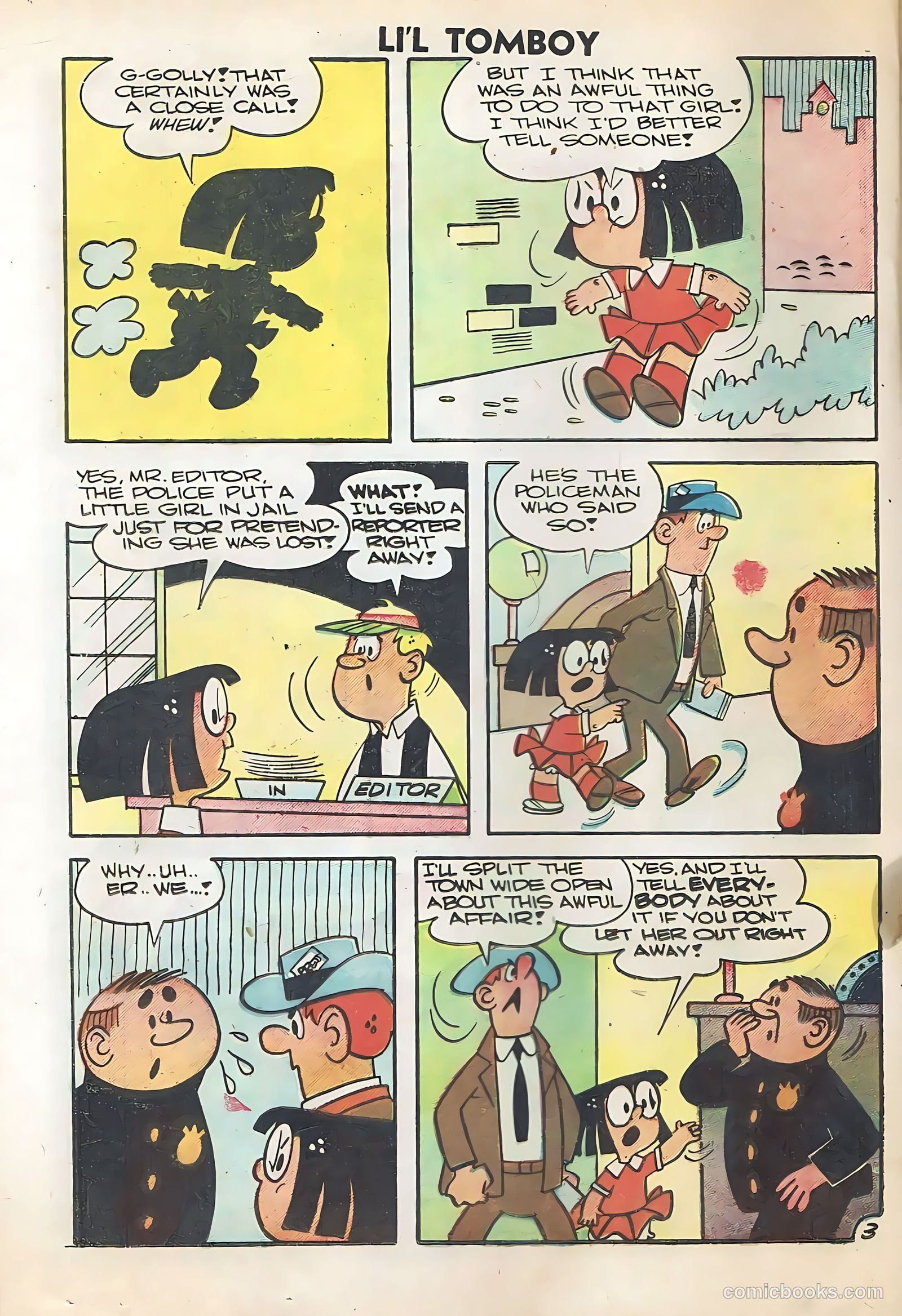 Li'l Tomboy #101 (1958) — page 20 of 36