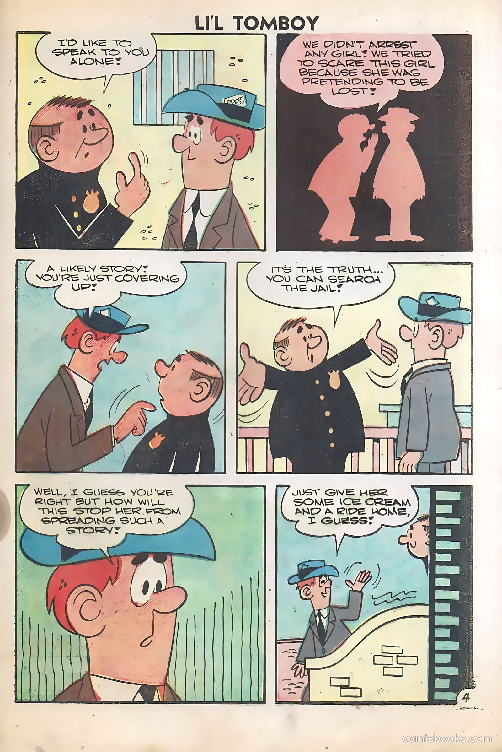 Li'l Tomboy #101 (1958) — page 21 of 36