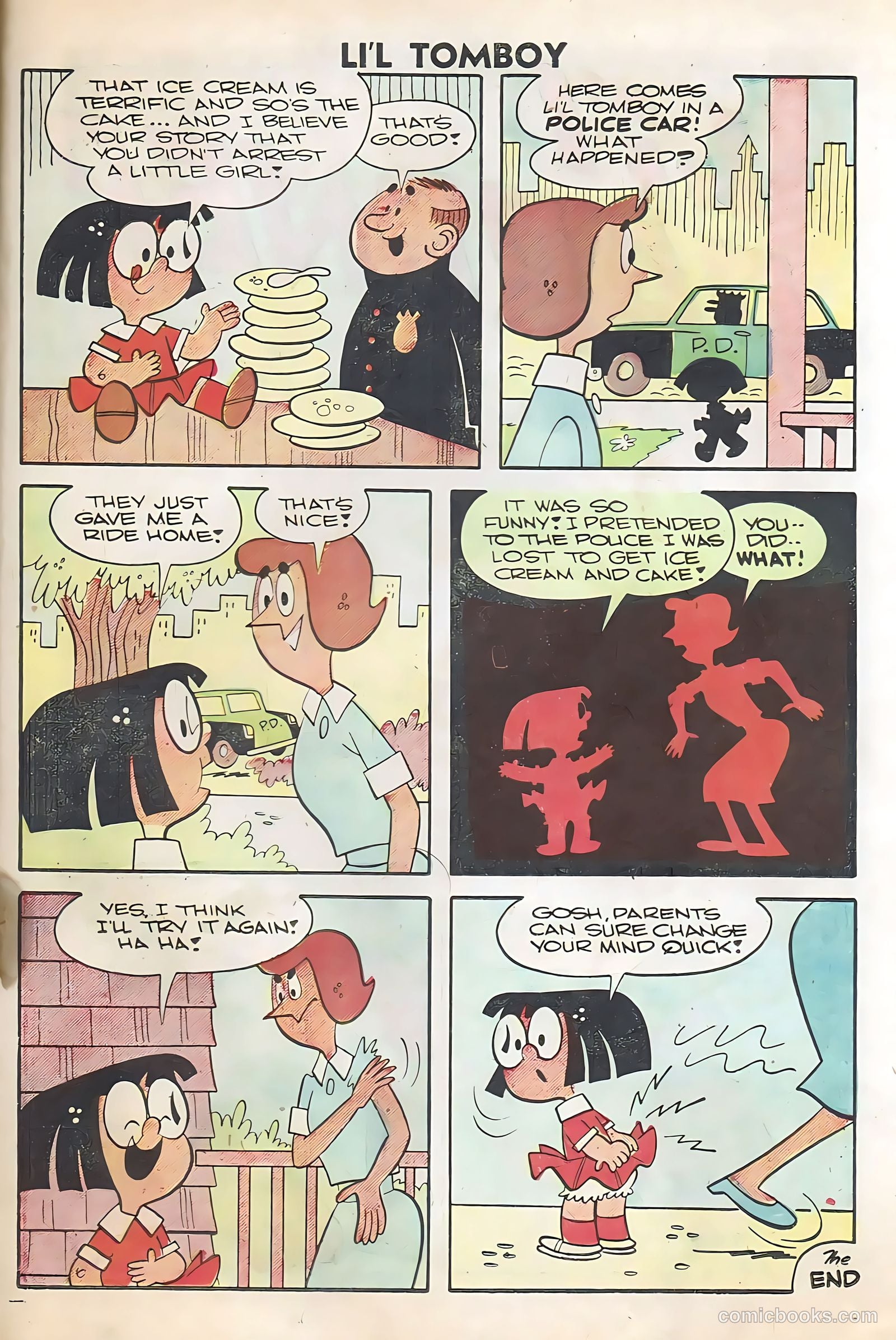 Li'l Tomboy #101 (1958) — page 23 of 36