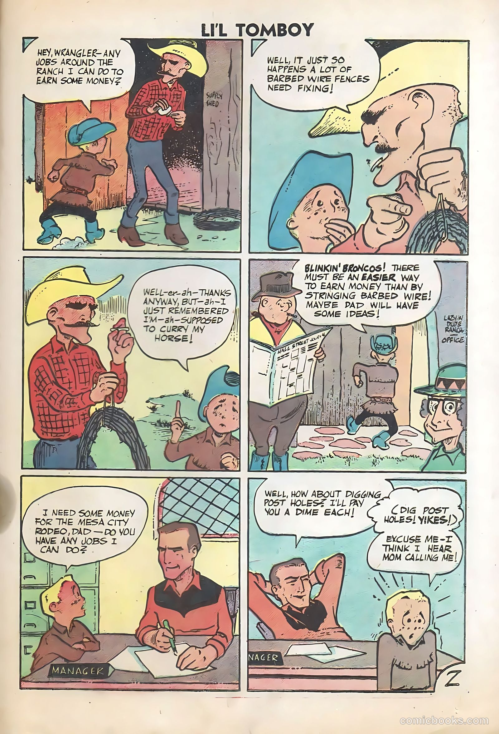 Li'l Tomboy #101 (1958) — page 25 of 36