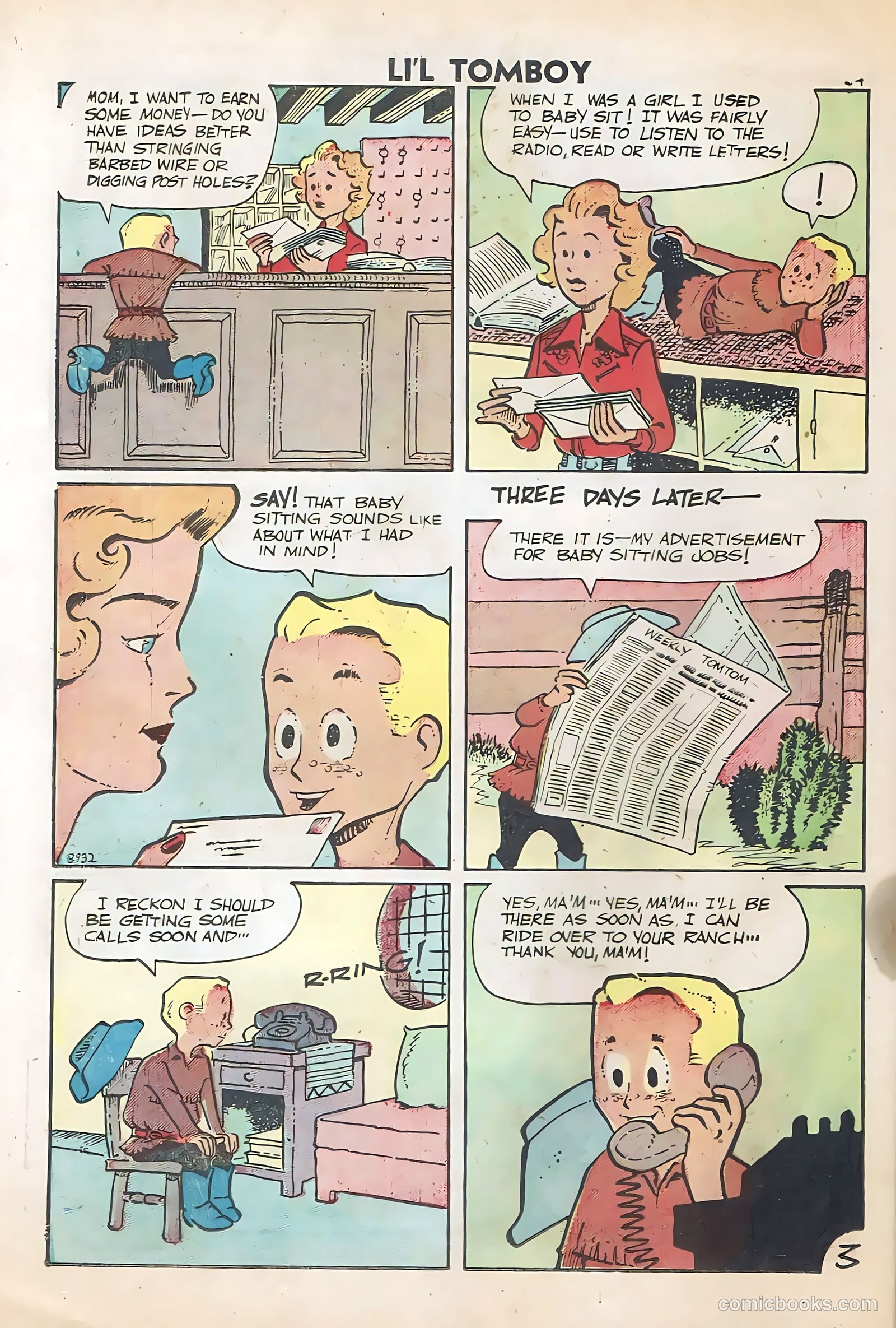 Li'l Tomboy #101 (1958) — page 26 of 36