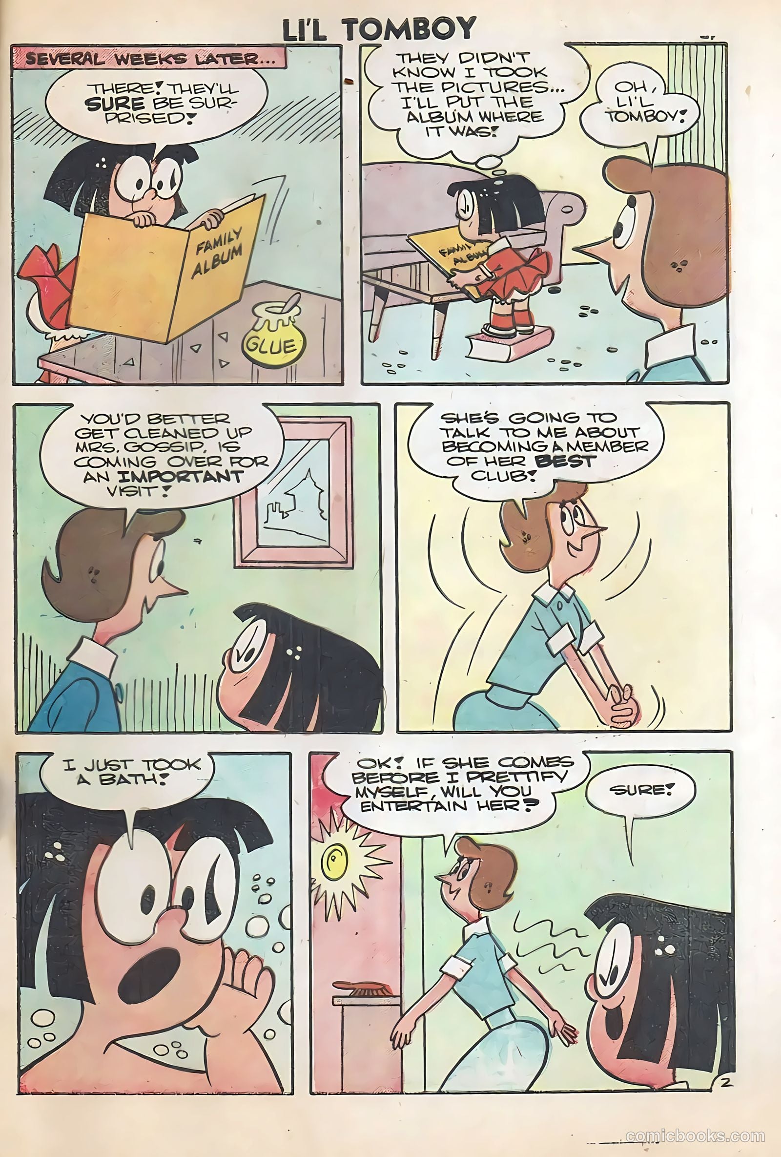 Li'l Tomboy #101 (1958) — page 29 of 36