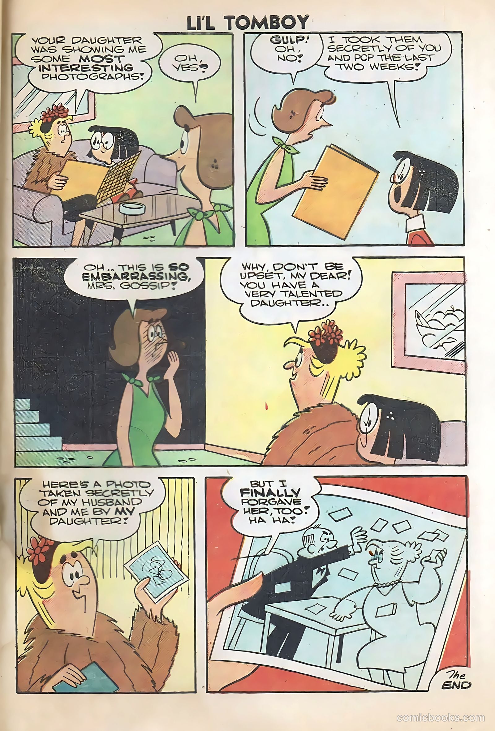 Li'l Tomboy #101 (1958) — page 33 of 36