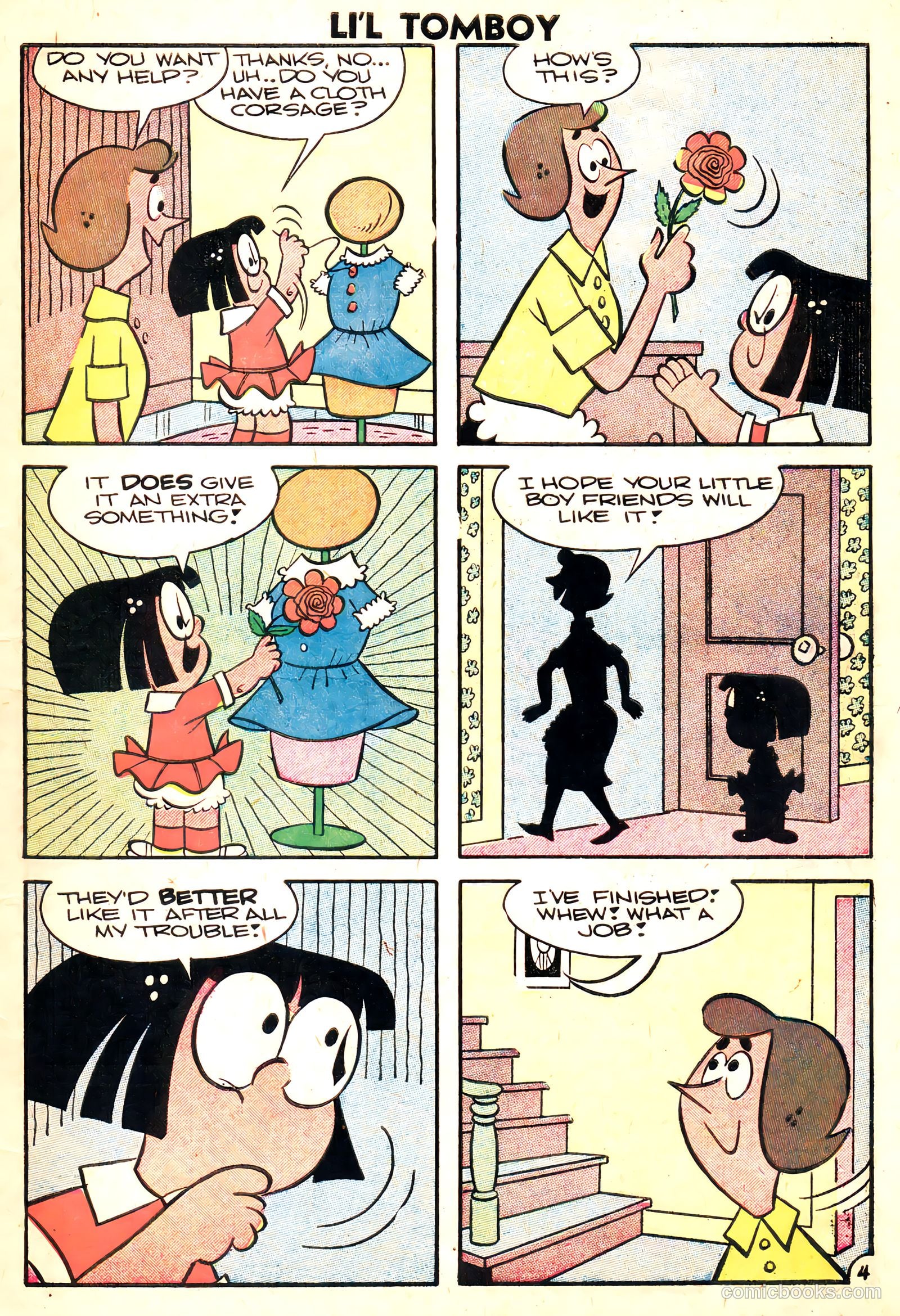 Li'l Tomboy #102 (1959) — page 7 of 36