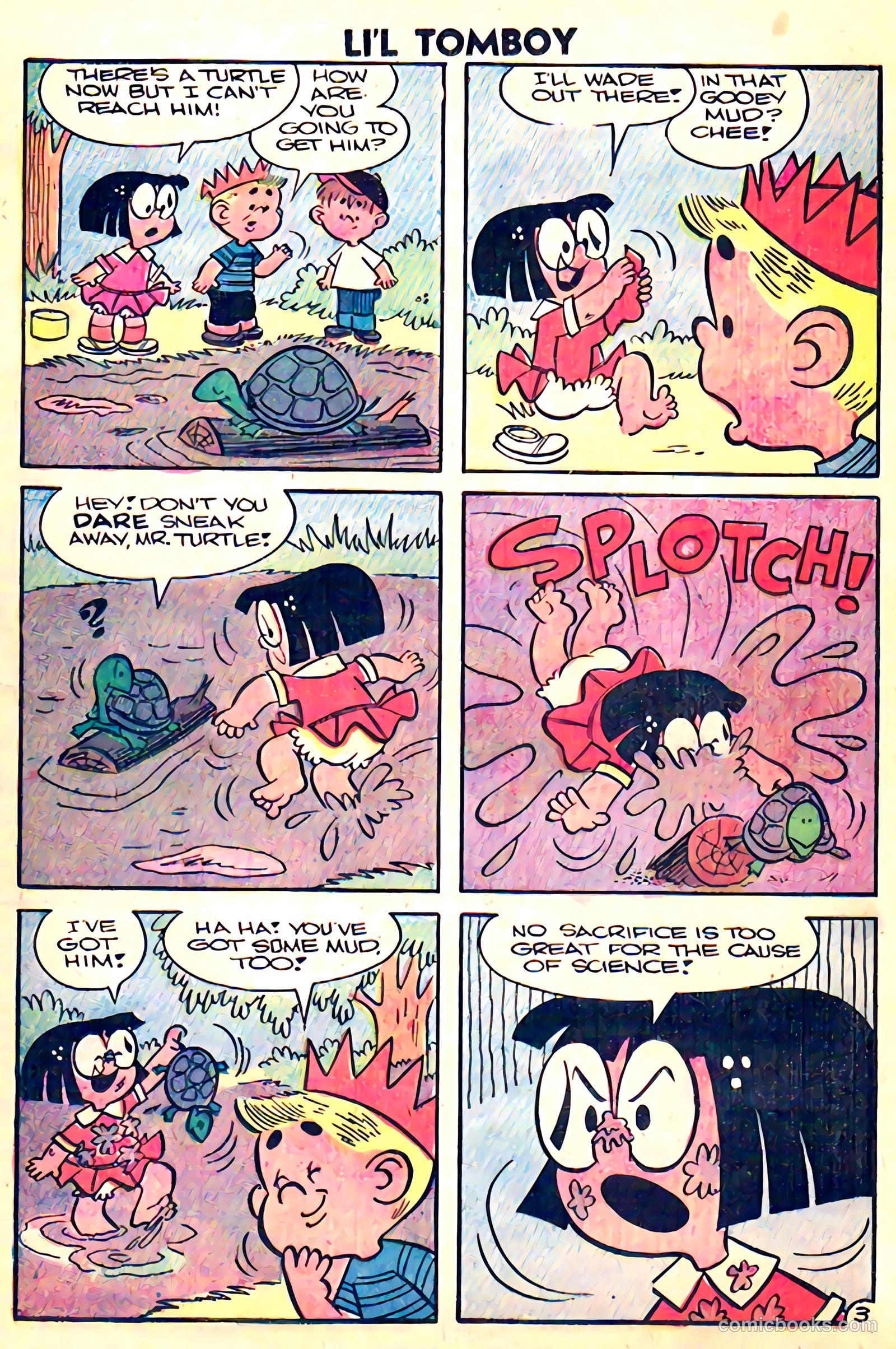 Li'l Tomboy #102 (1959) — page 17 of 36