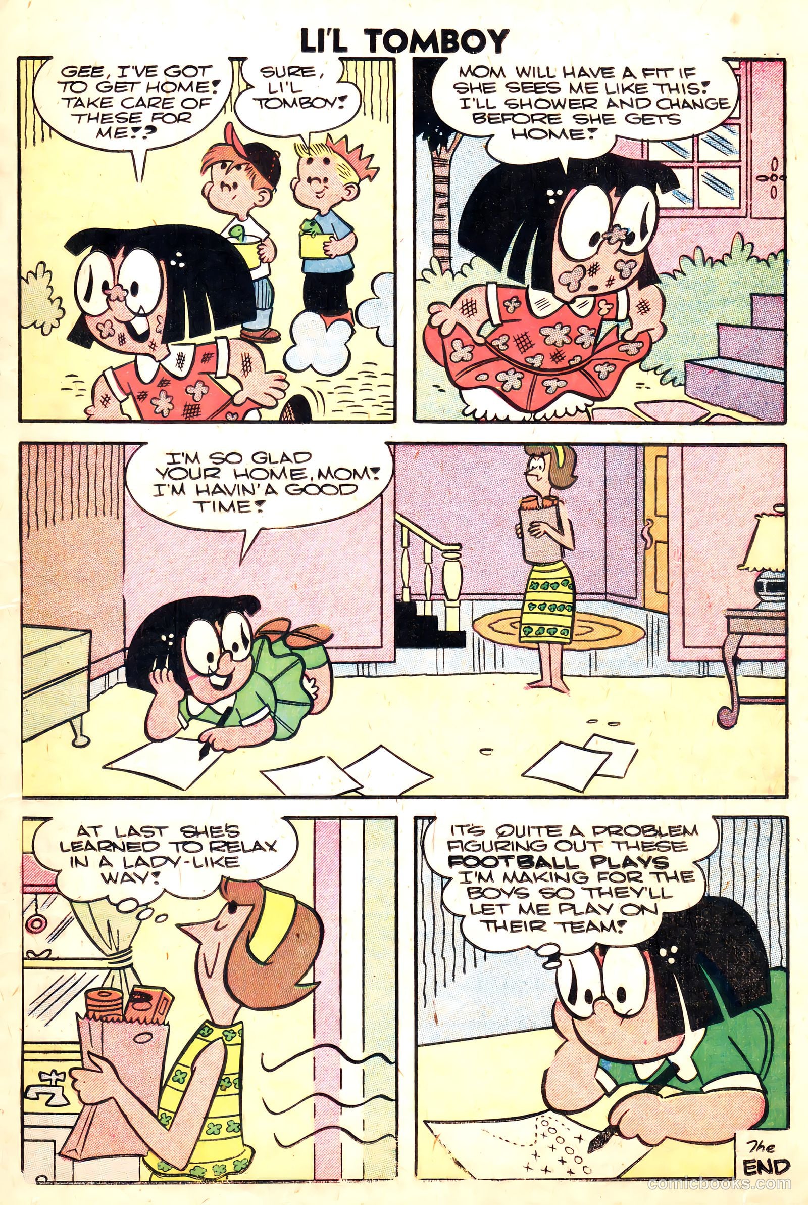 Li'l Tomboy #102 (1959) — page 19 of 36