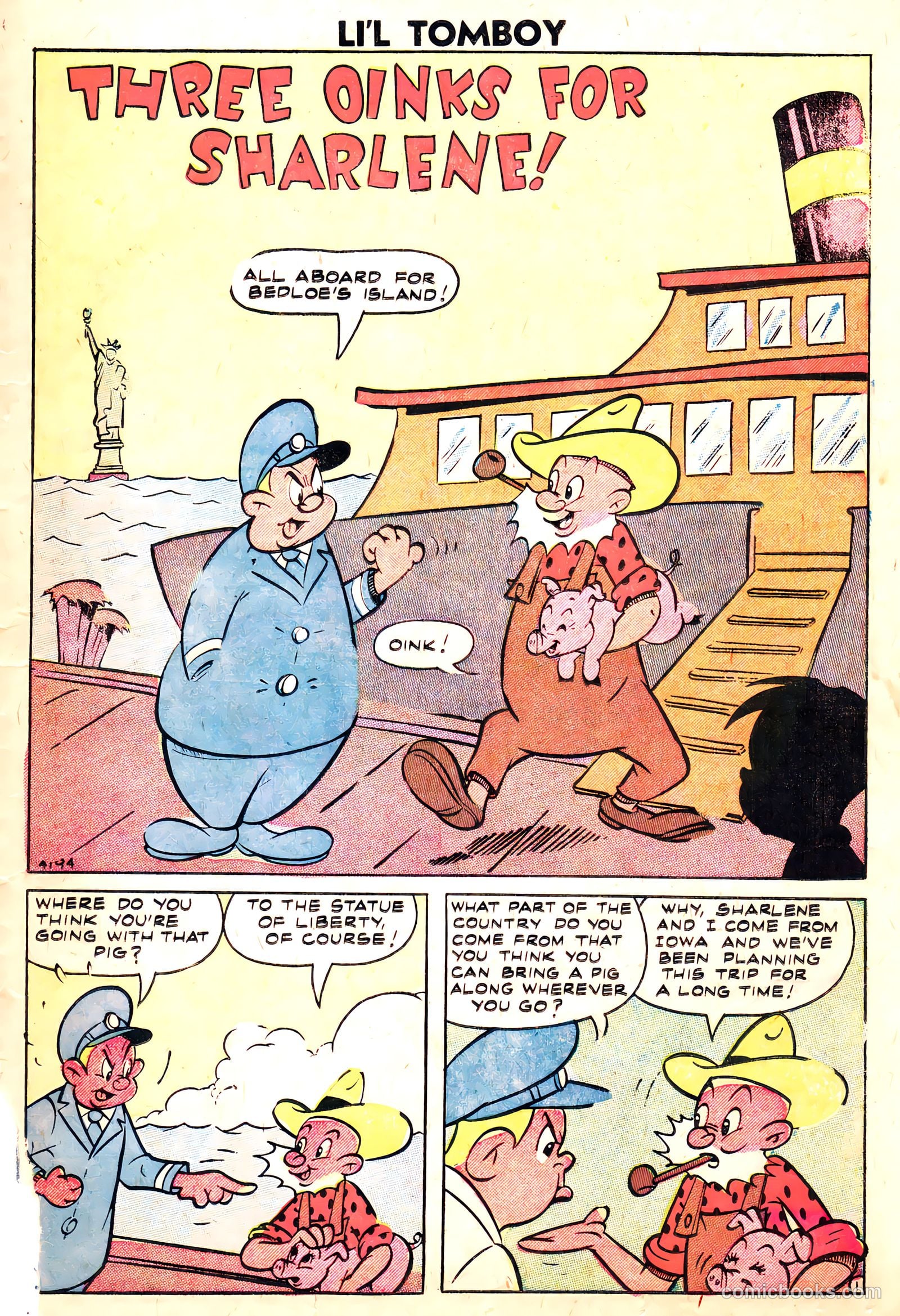 Li'l Tomboy #102 (1959) — page 23 of 36