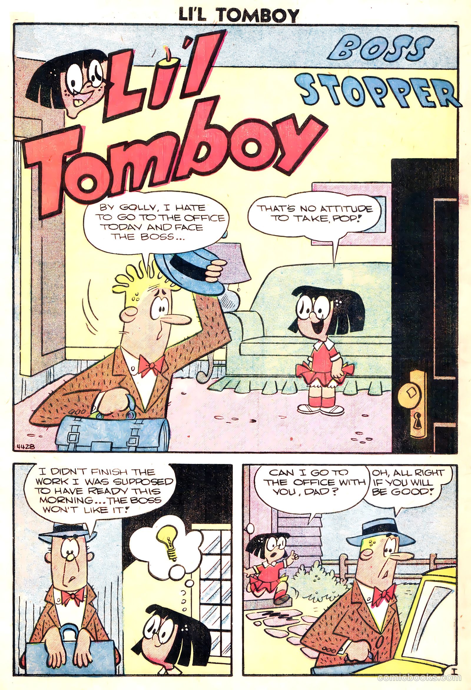 Li'l Tomboy #102 (1959) — page 28 of 36