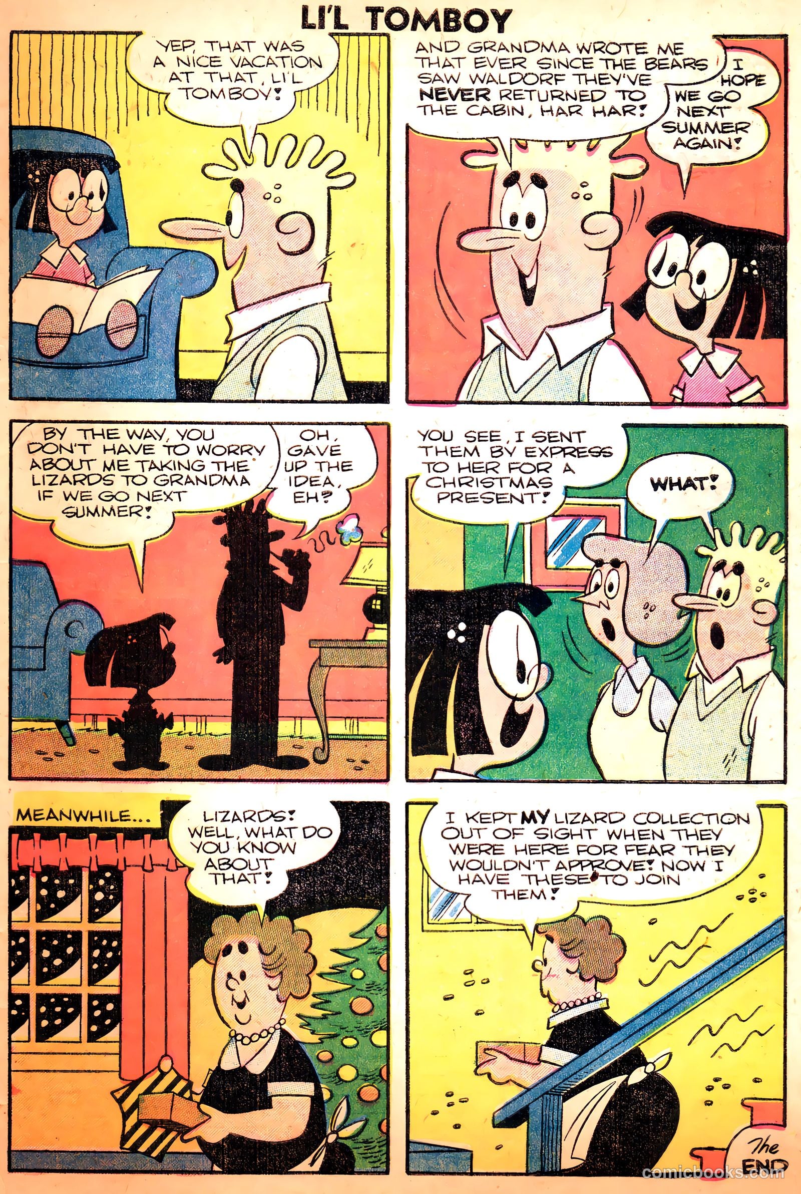 Li'l Tomboy #103 (1959) — page 32 of 35