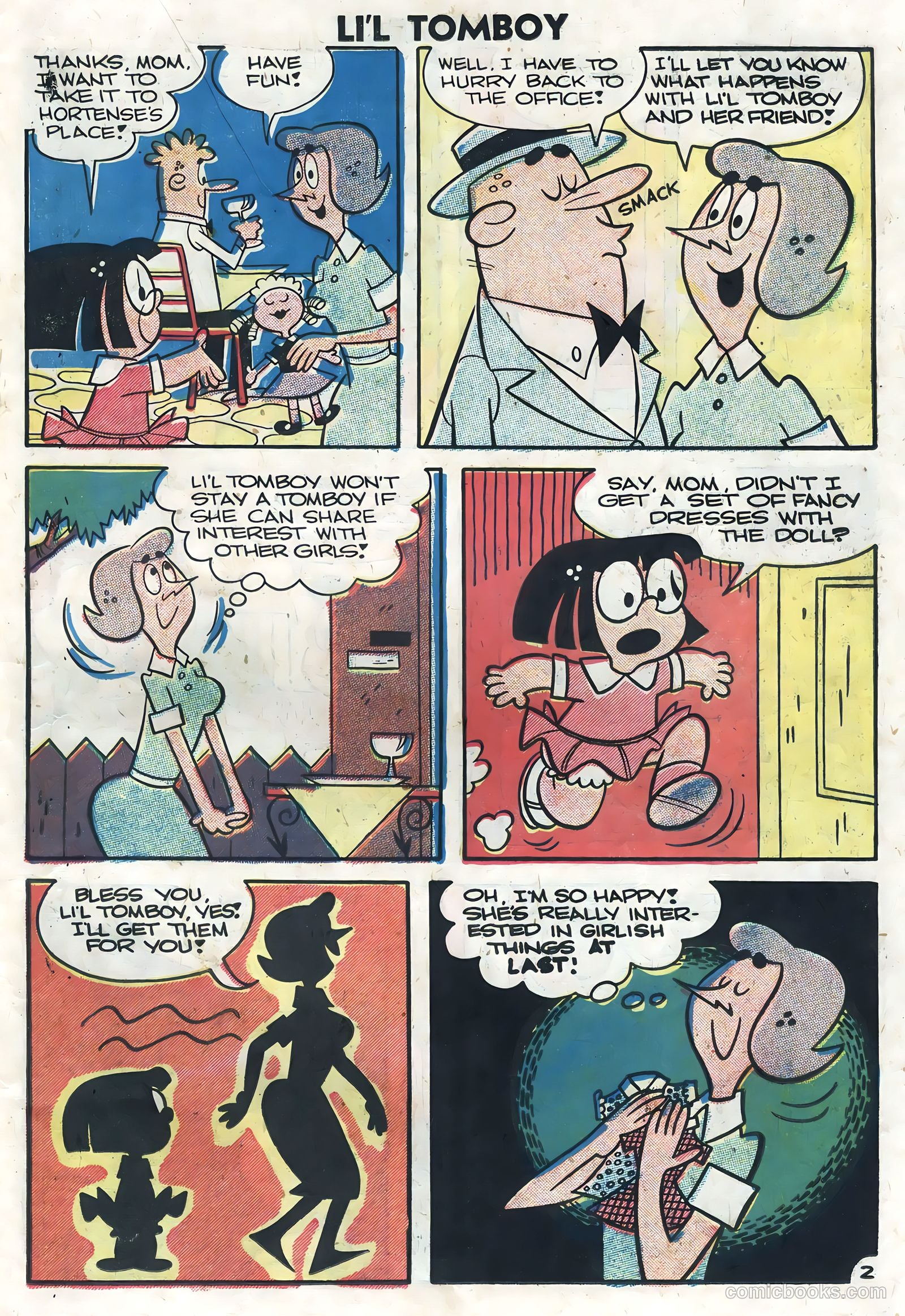 Li'l Tomboy #105 (1959) — page 19 of 36