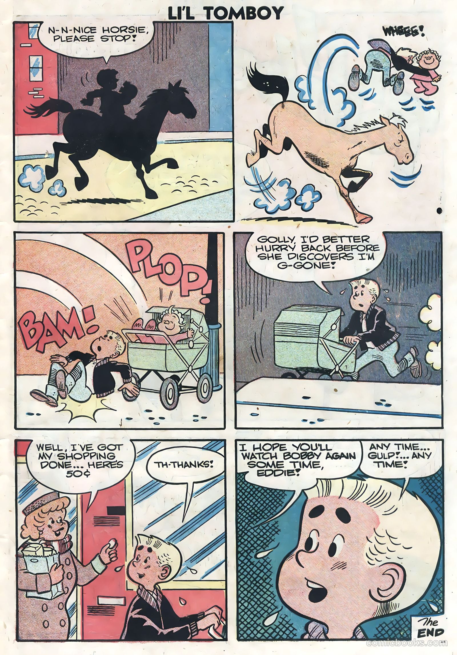 Li'l Tomboy #105 (1959) — page 27 of 36
