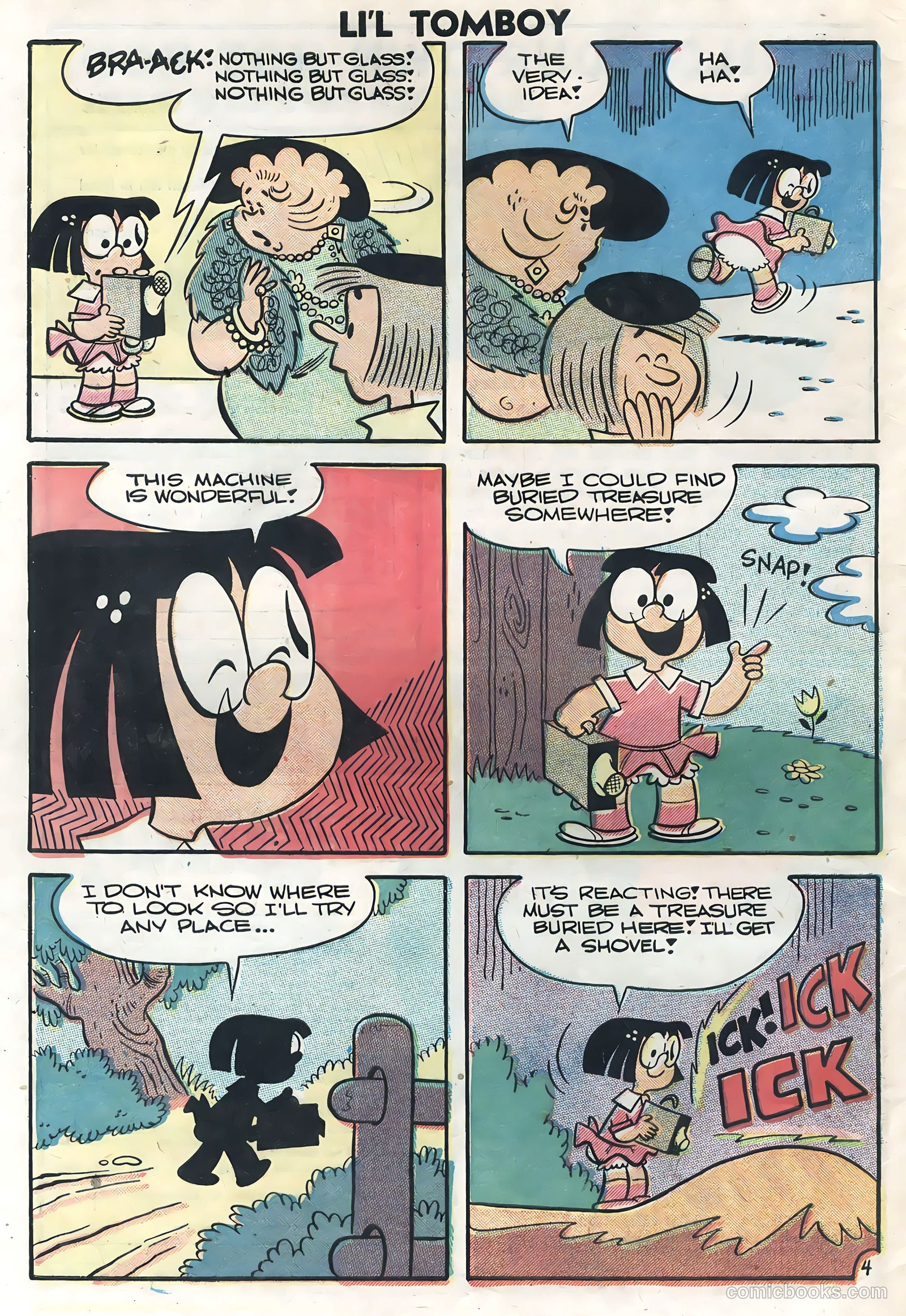 Li'l Tomboy #105 (1959) — page 32 of 36