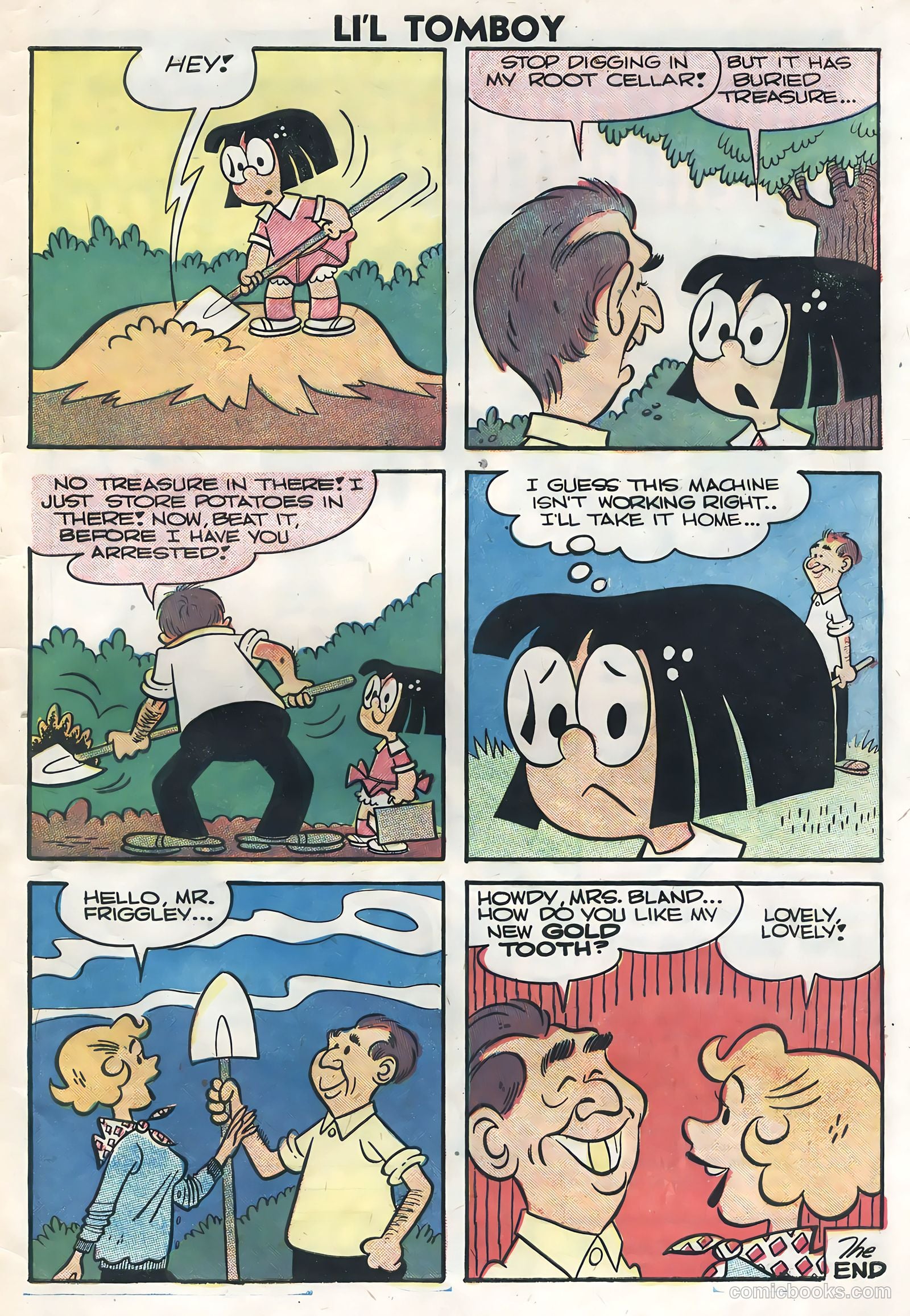 Li'l Tomboy #105 (1959) — page 33 of 36