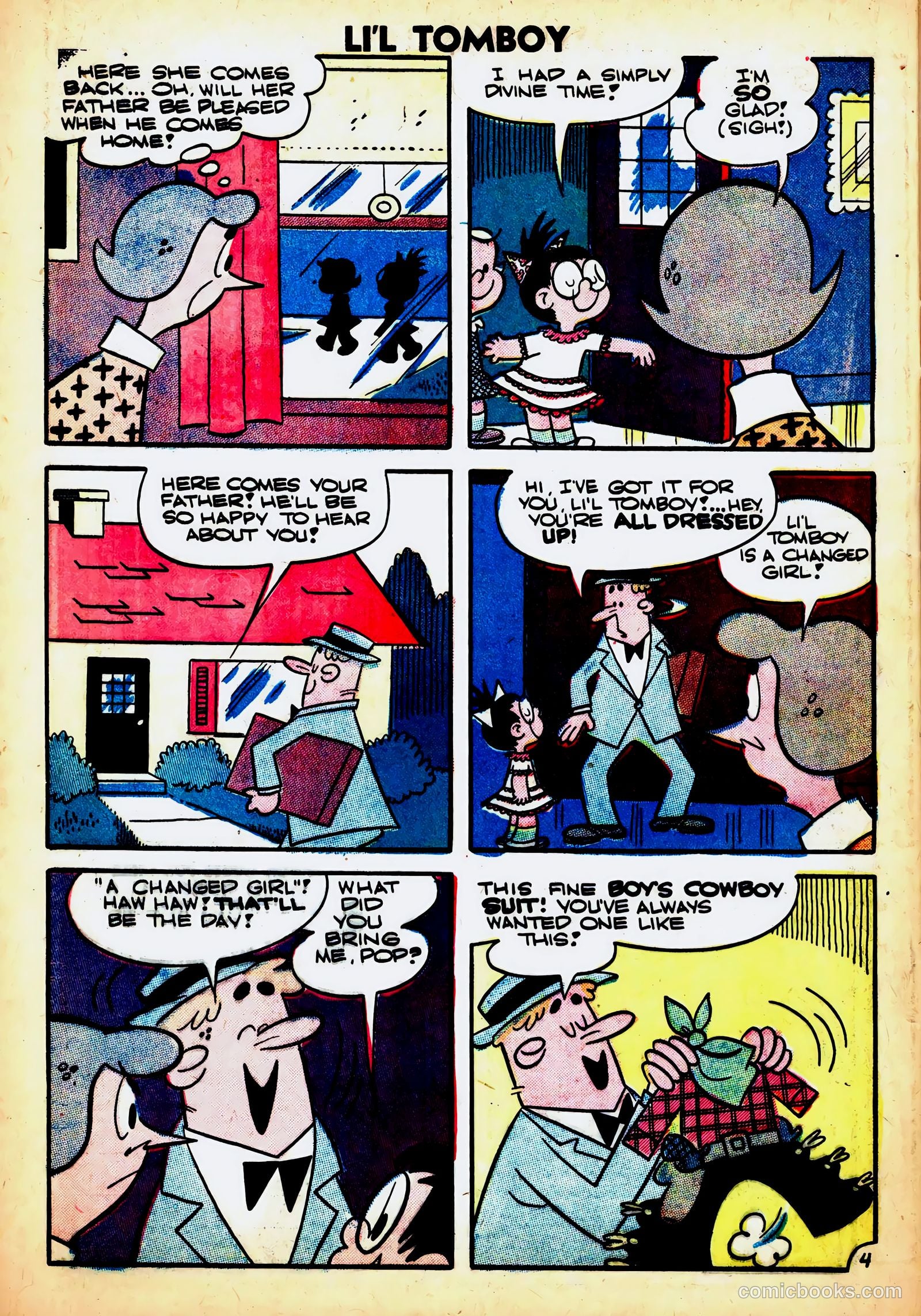 Li'l Tomboy #106 (1959) — page 32 of 36