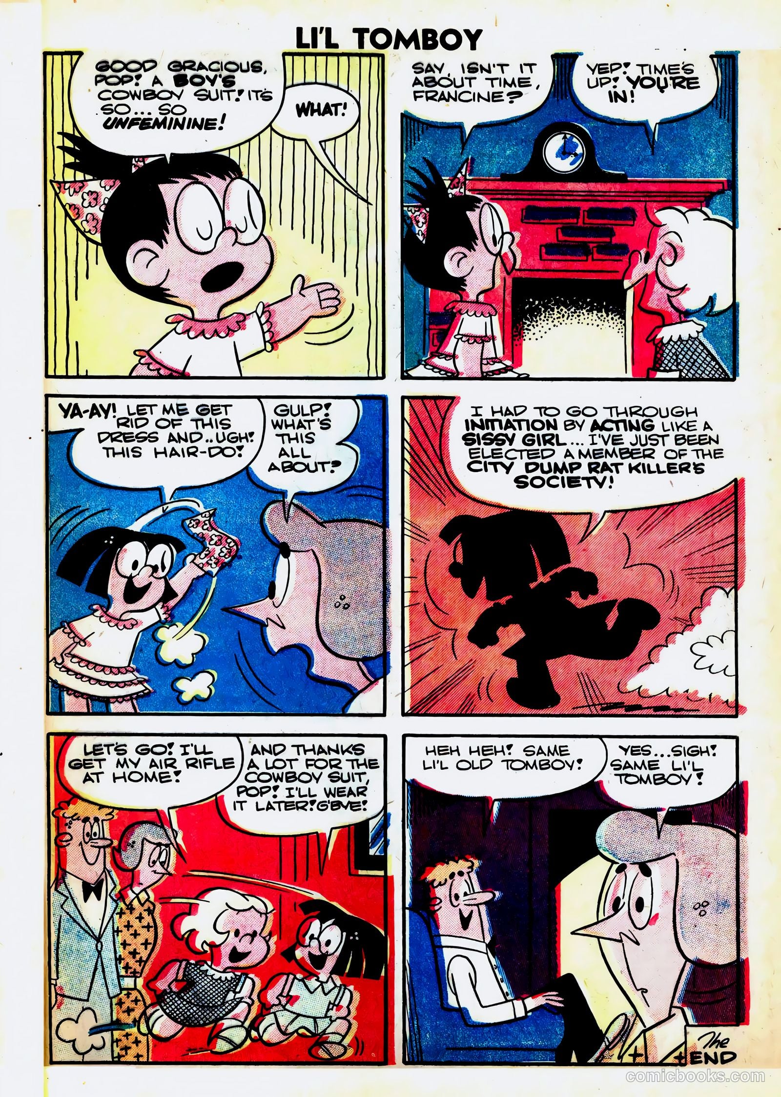 Li'l Tomboy #106 (1959) — page 33 of 36