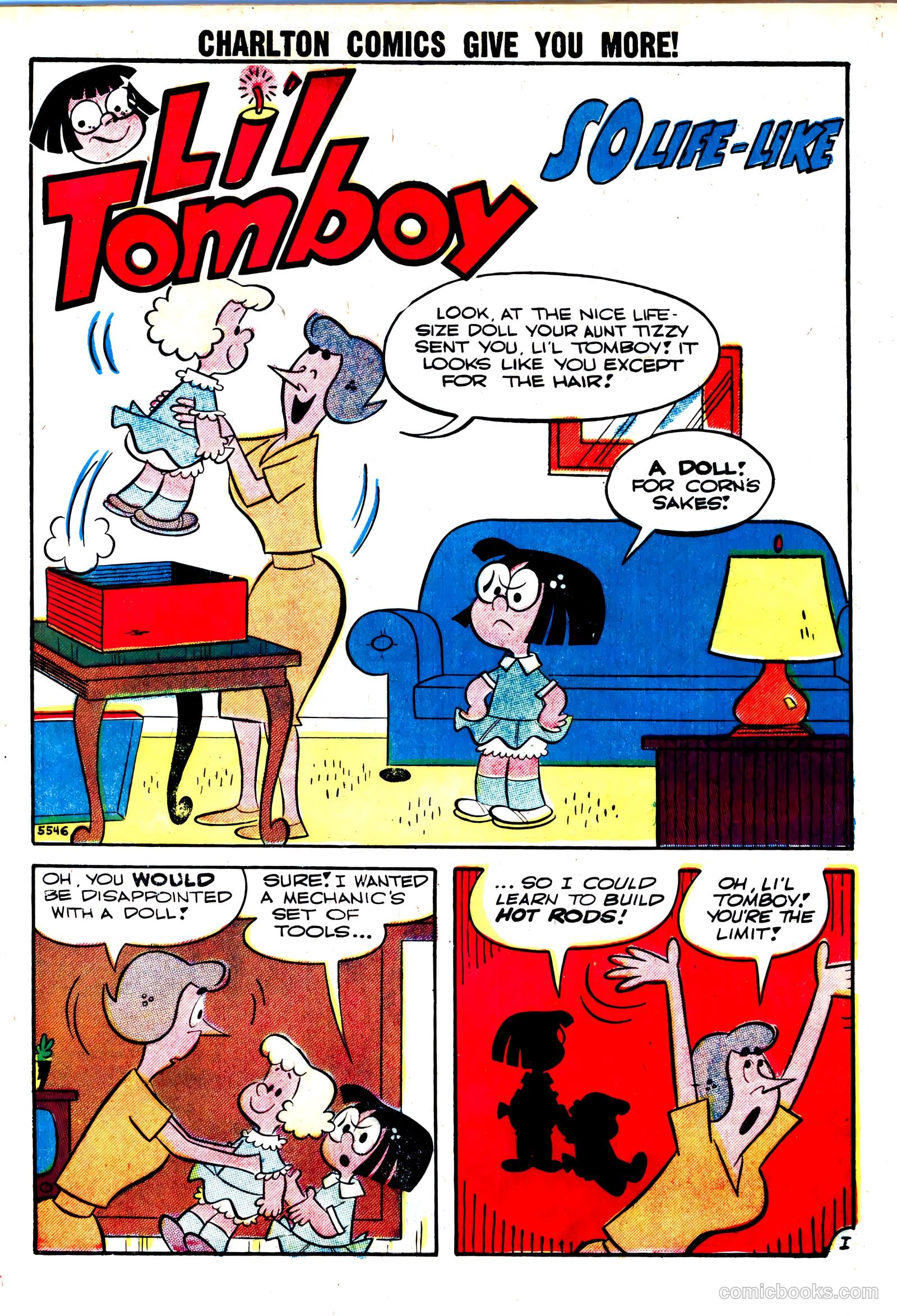 Li'l Tomboy #107 (1959) — page 3 of 36