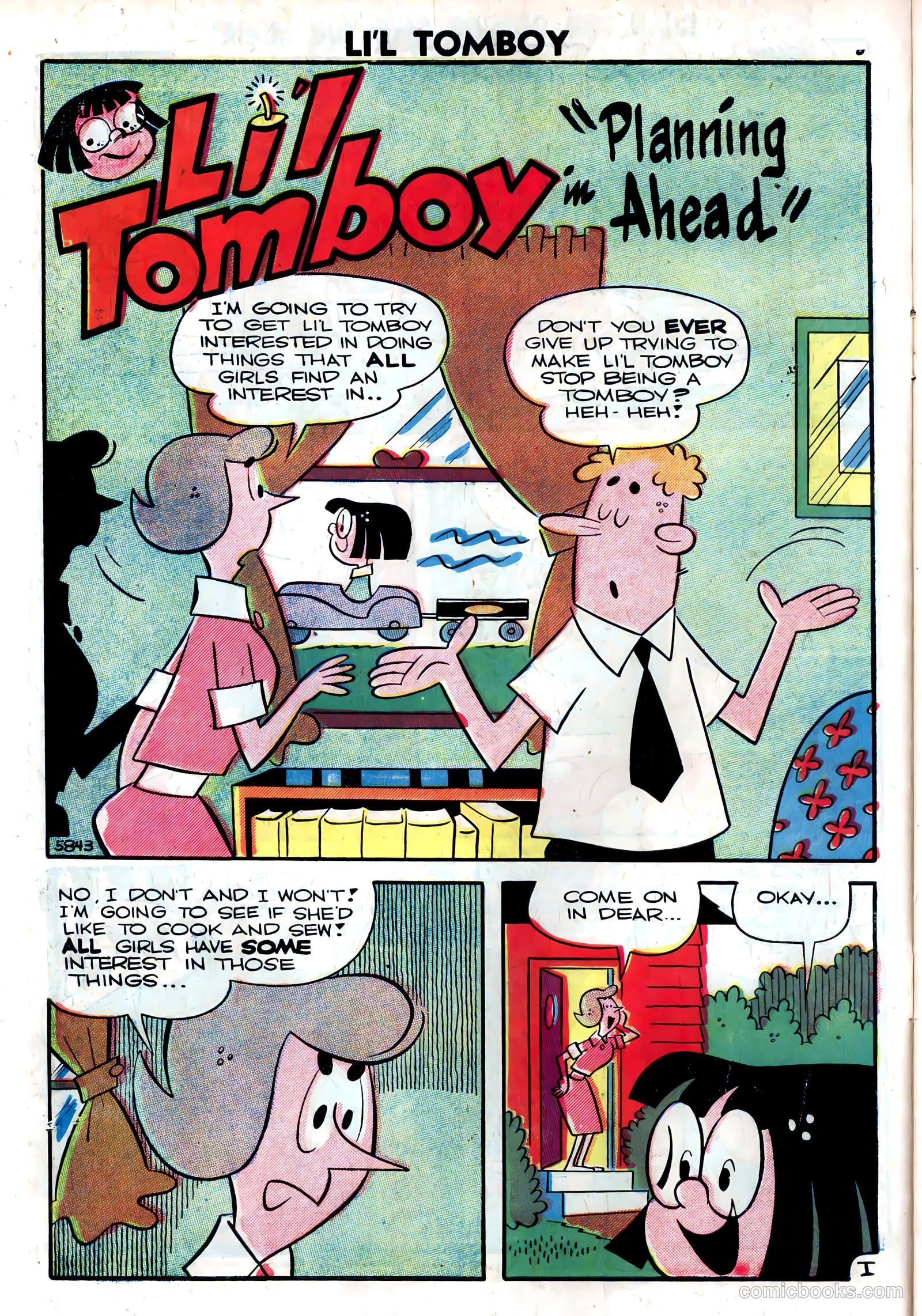 Li'l Tomboy #107 (1959) — page 10 of 36