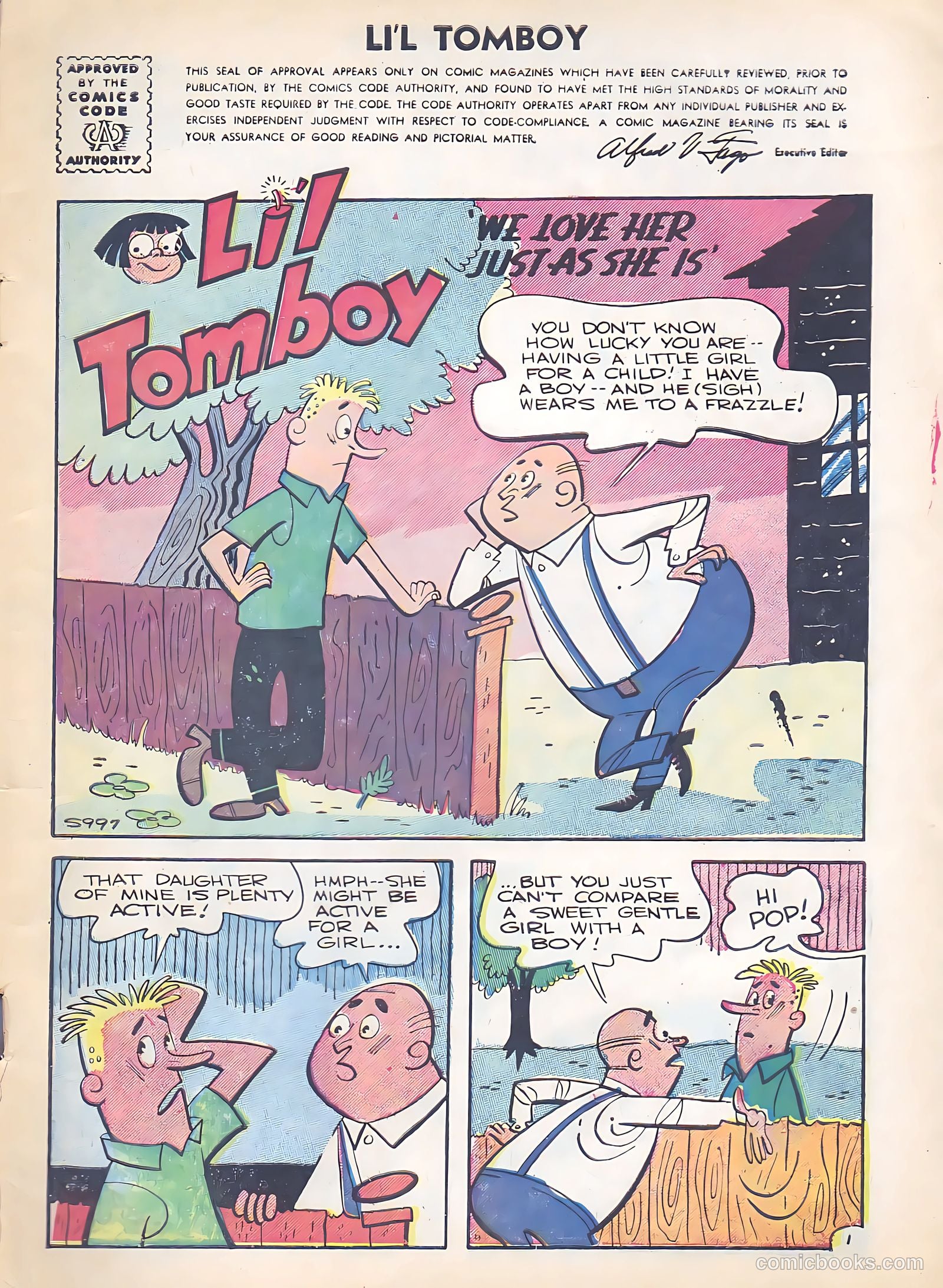 Li'l Tomboy #92 (1956) — page 3 of 36