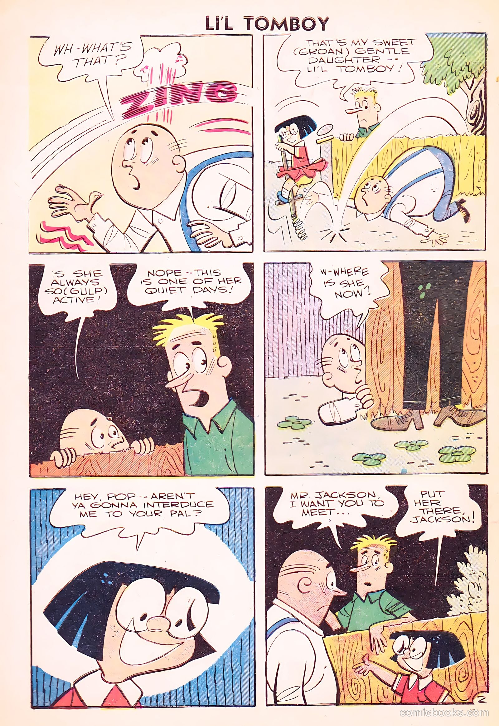 Li'l Tomboy #92 (1956) — page 4 of 36